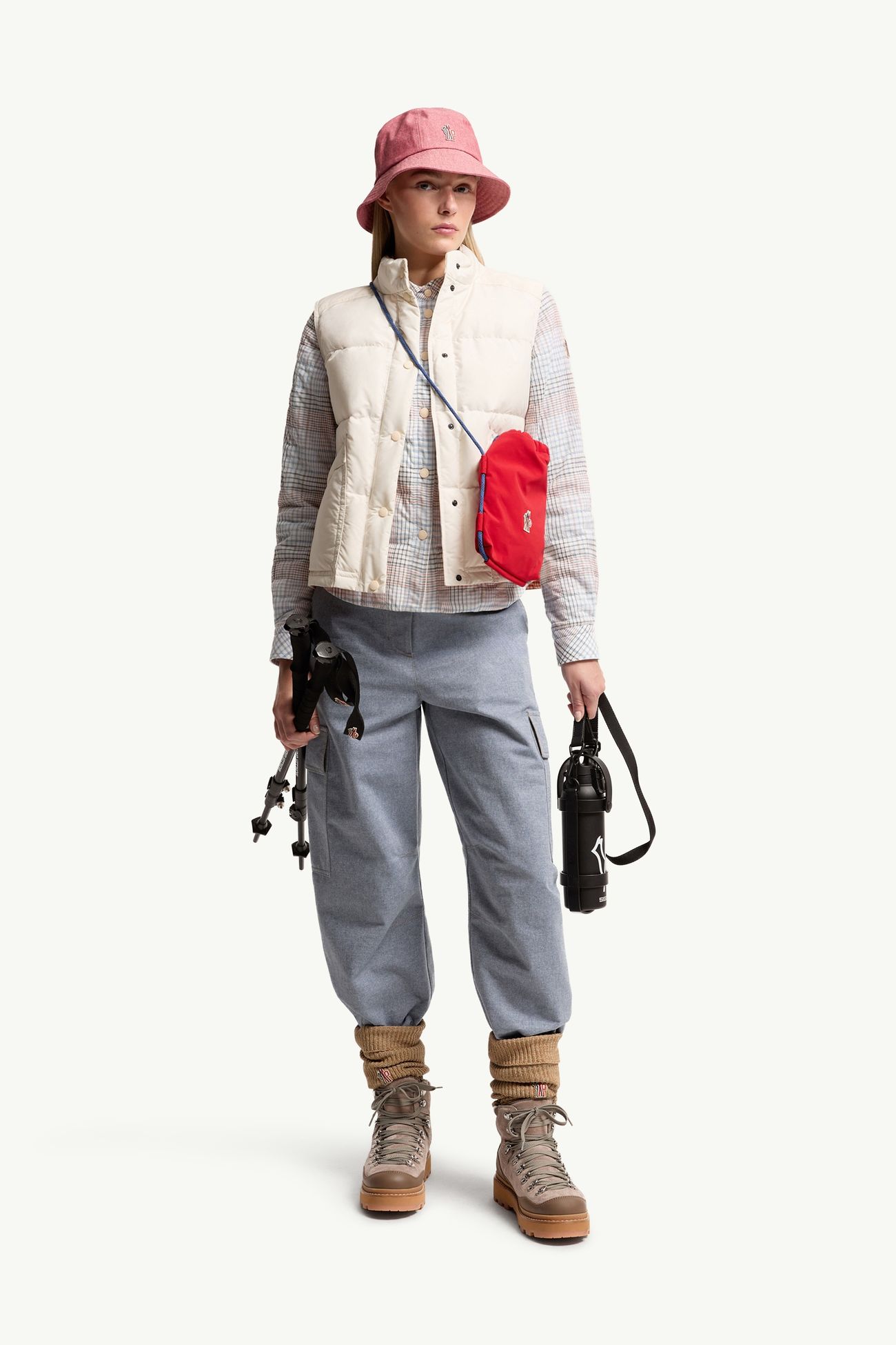 水手布長褲 女士 淺藍色 Moncler 0