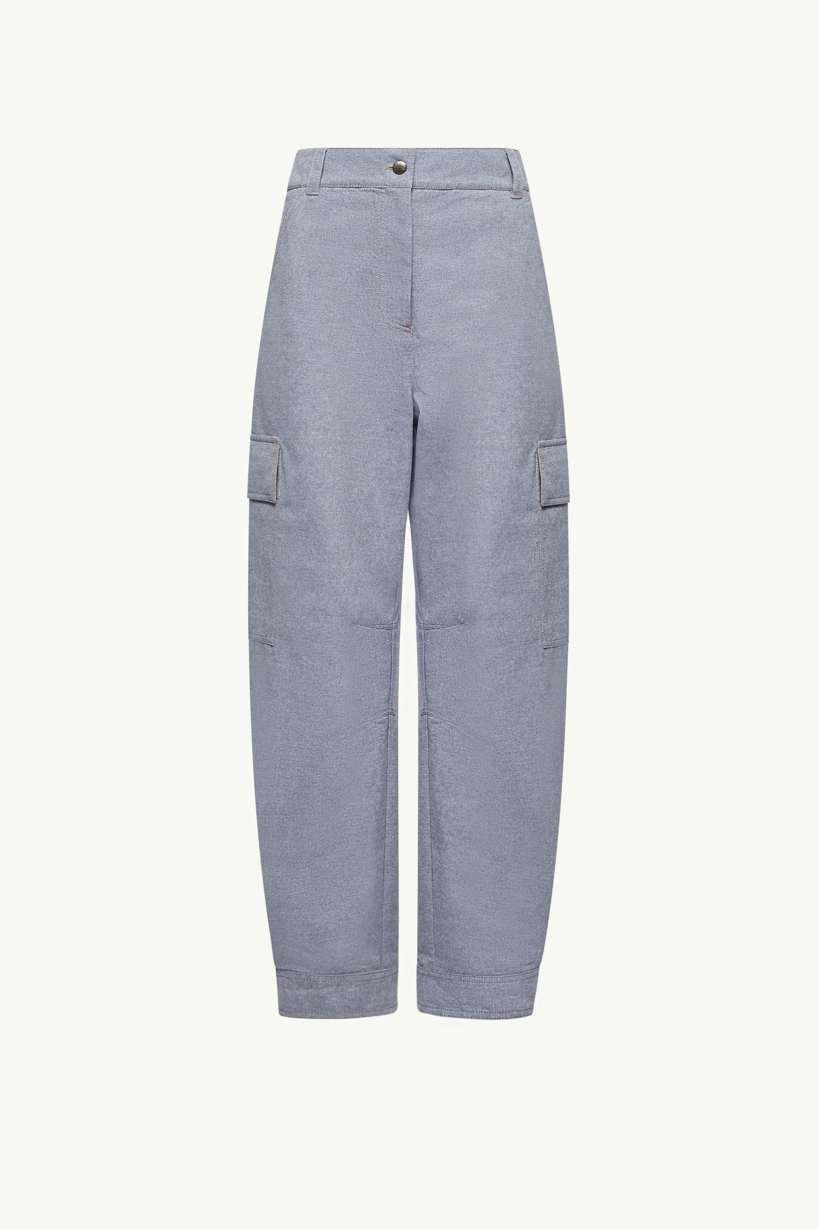 Chambray Trousers Women Light Blue Moncler, 1 of 0