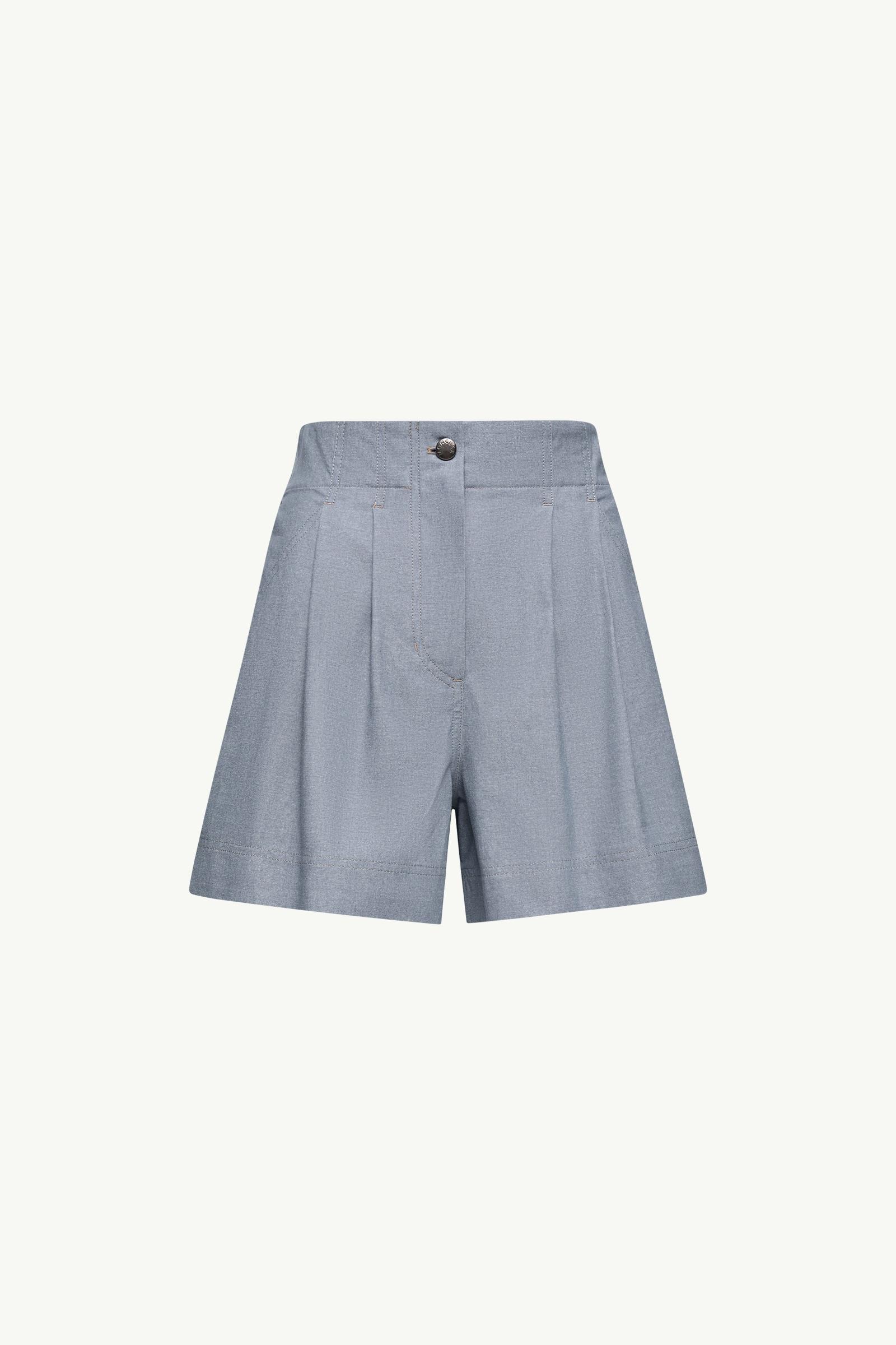 Chambray Shorts Women Powder Blue Moncler, 1 of 0