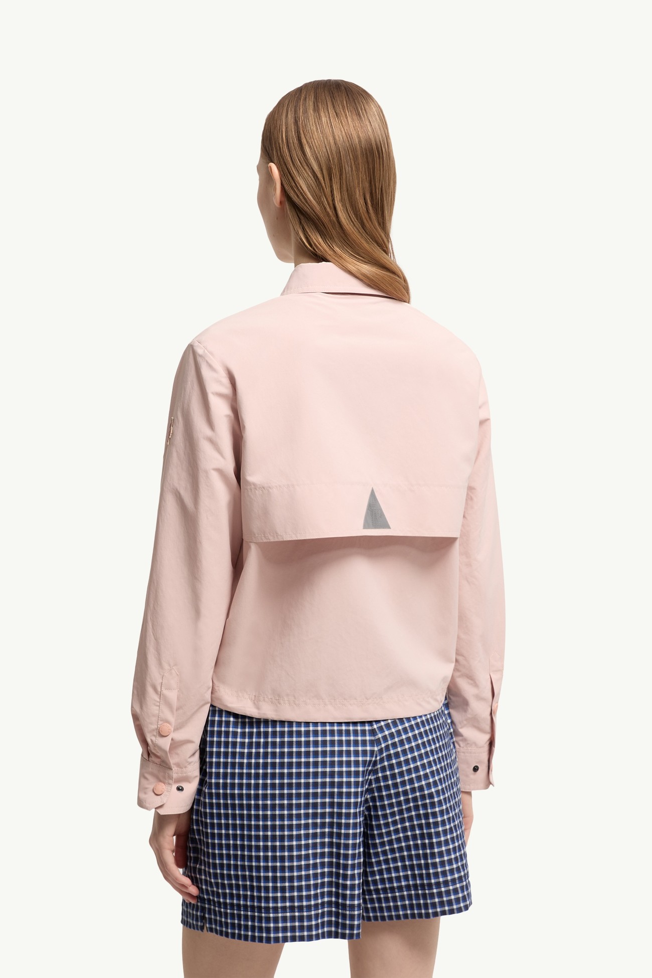 縐褶技術長袖恤衫 女士 粉紅色 Moncler 4
