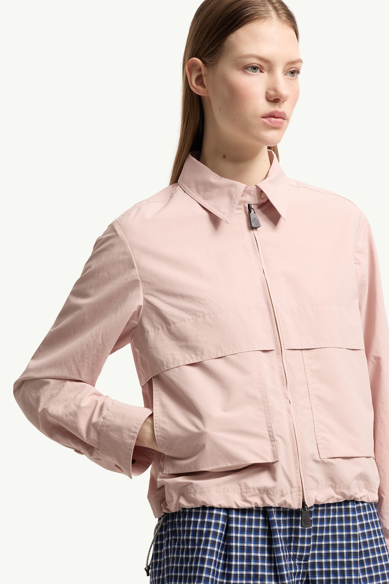 縐褶技術長袖恤衫 女士 粉紅色 Moncler 6