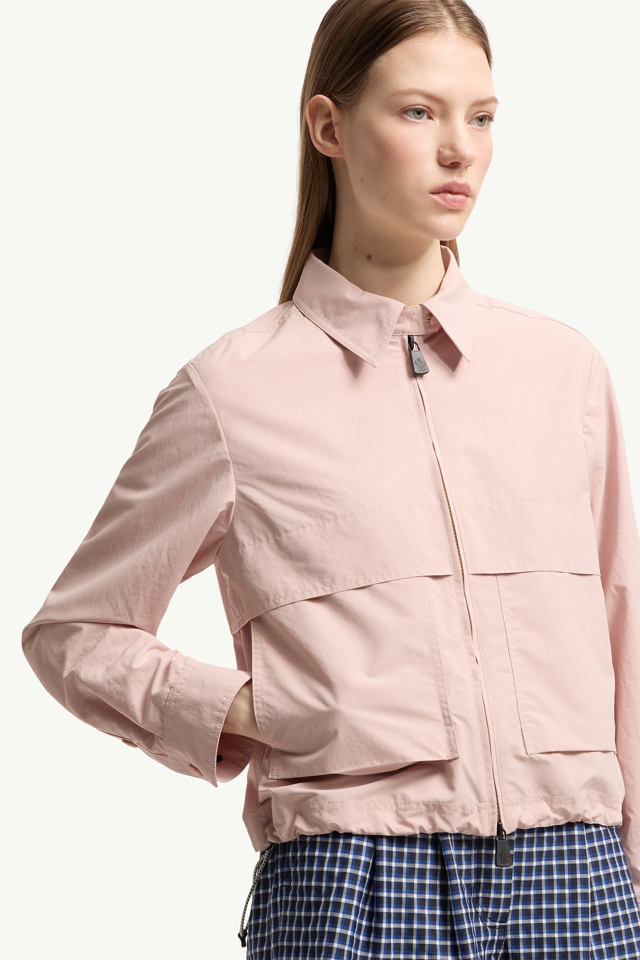 縐褶技術長袖恤衫 女士 粉紅色 Moncler 6