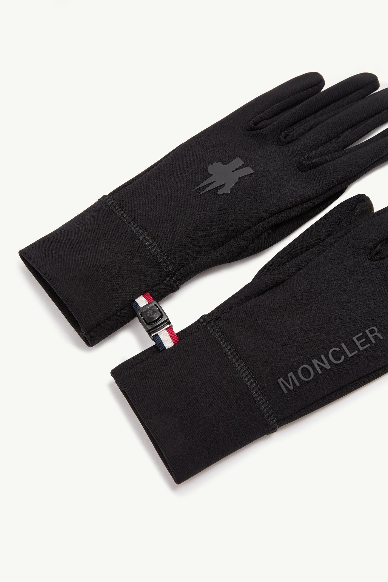 Technical Gloves Women Black Moncler 3