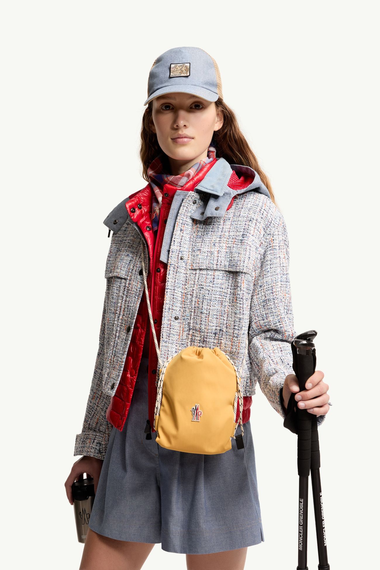 Bolso bandolera Makaio Mujer Amarillo Moncler 1