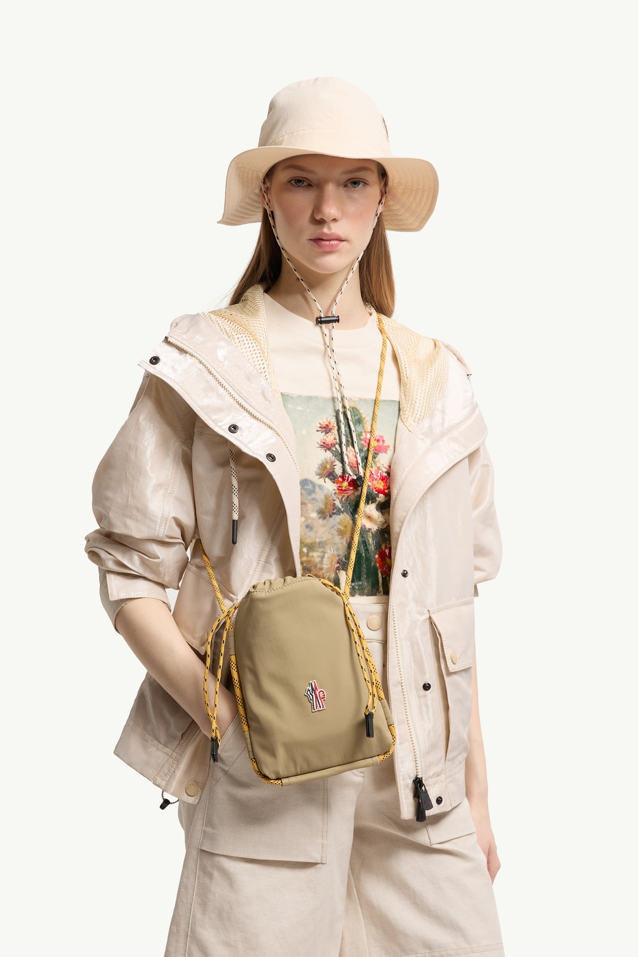 Makaio斜揹袋 女士 米色 Moncler 1
