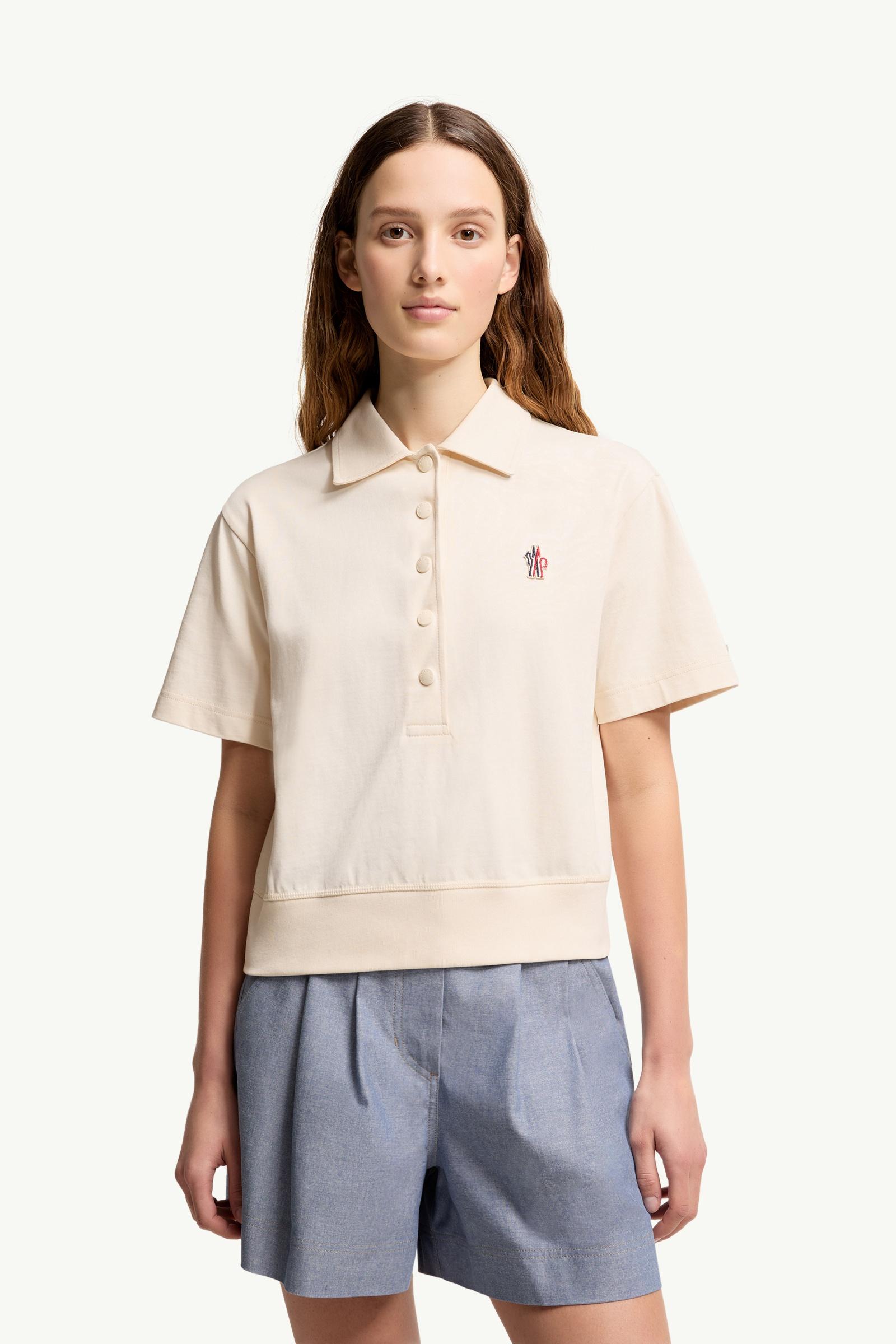 ホワイト ポロシャツ : トップ＆Tシャツ 向けの レディース | モンクレール