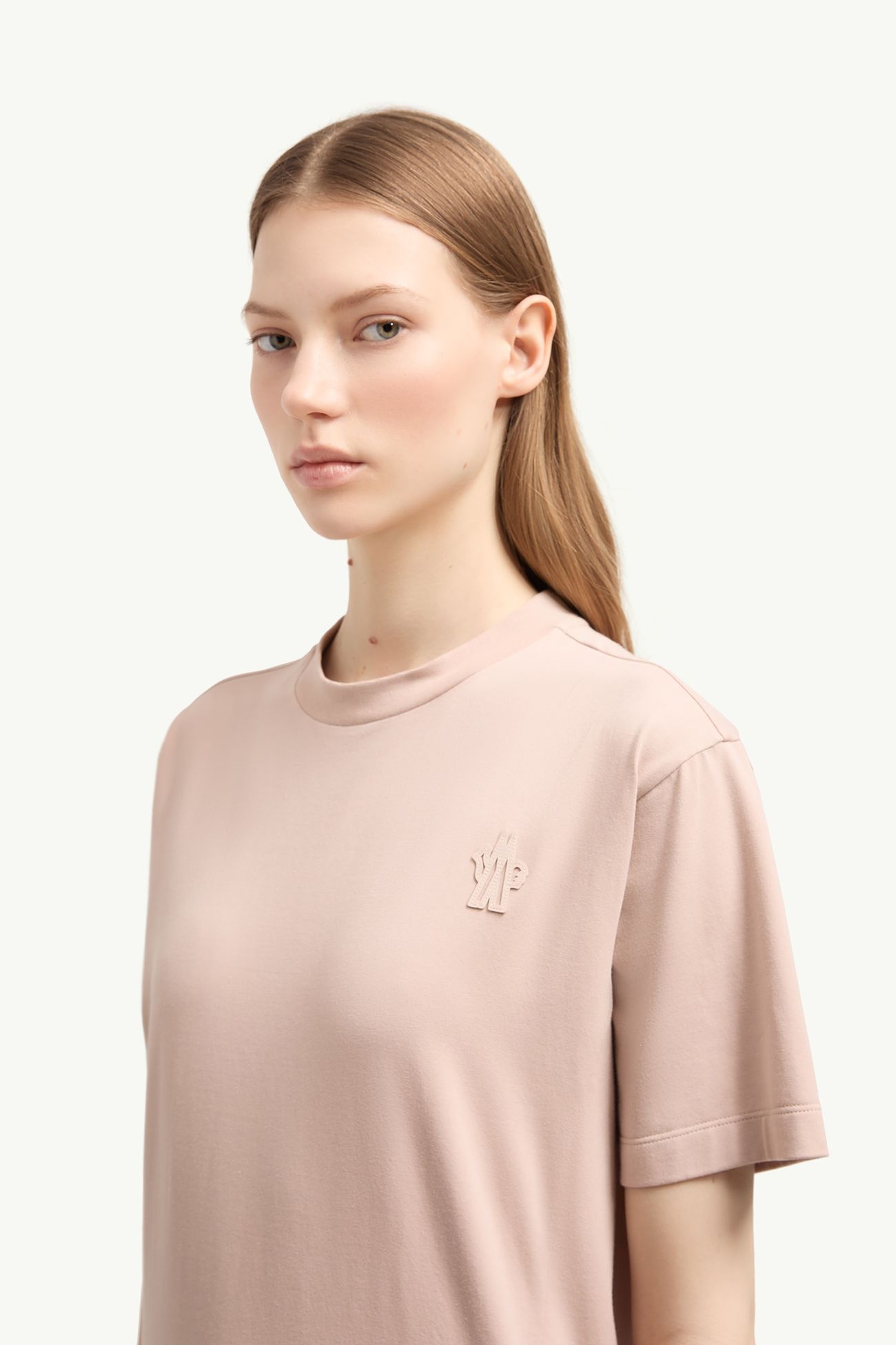 Tシャツ(3枚セット) レディース ホワイト & ピンク & ベージュ Moncler 1