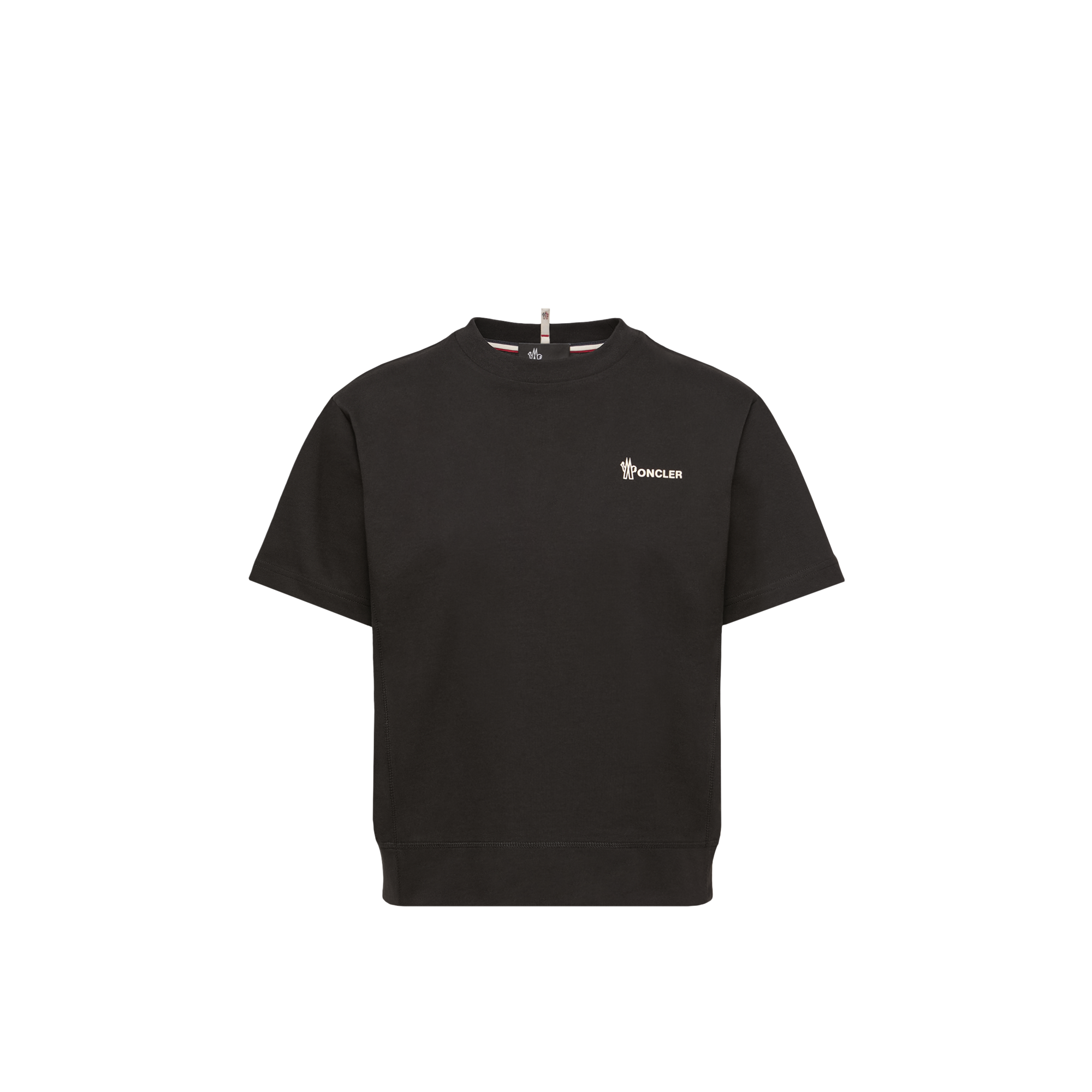 Grenoble    Logo Cotton T-Shirt for Women in Black, Size: Xs, Moncler