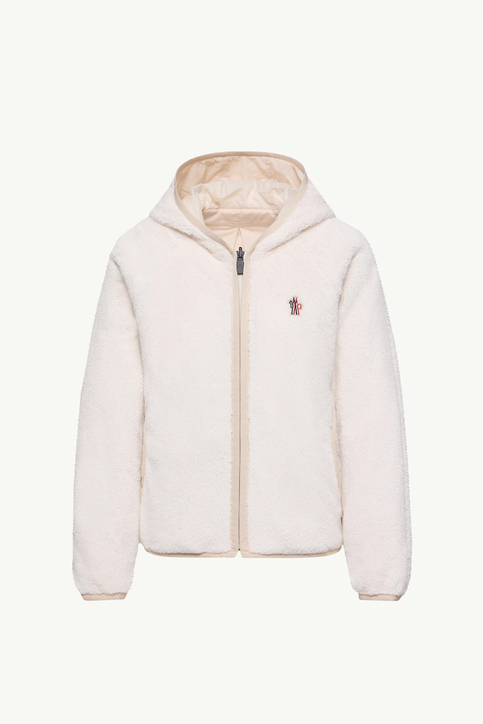 Reversible Polartec® High Loft™ Hoodie Women White Ivory Moncler, 1 of 0