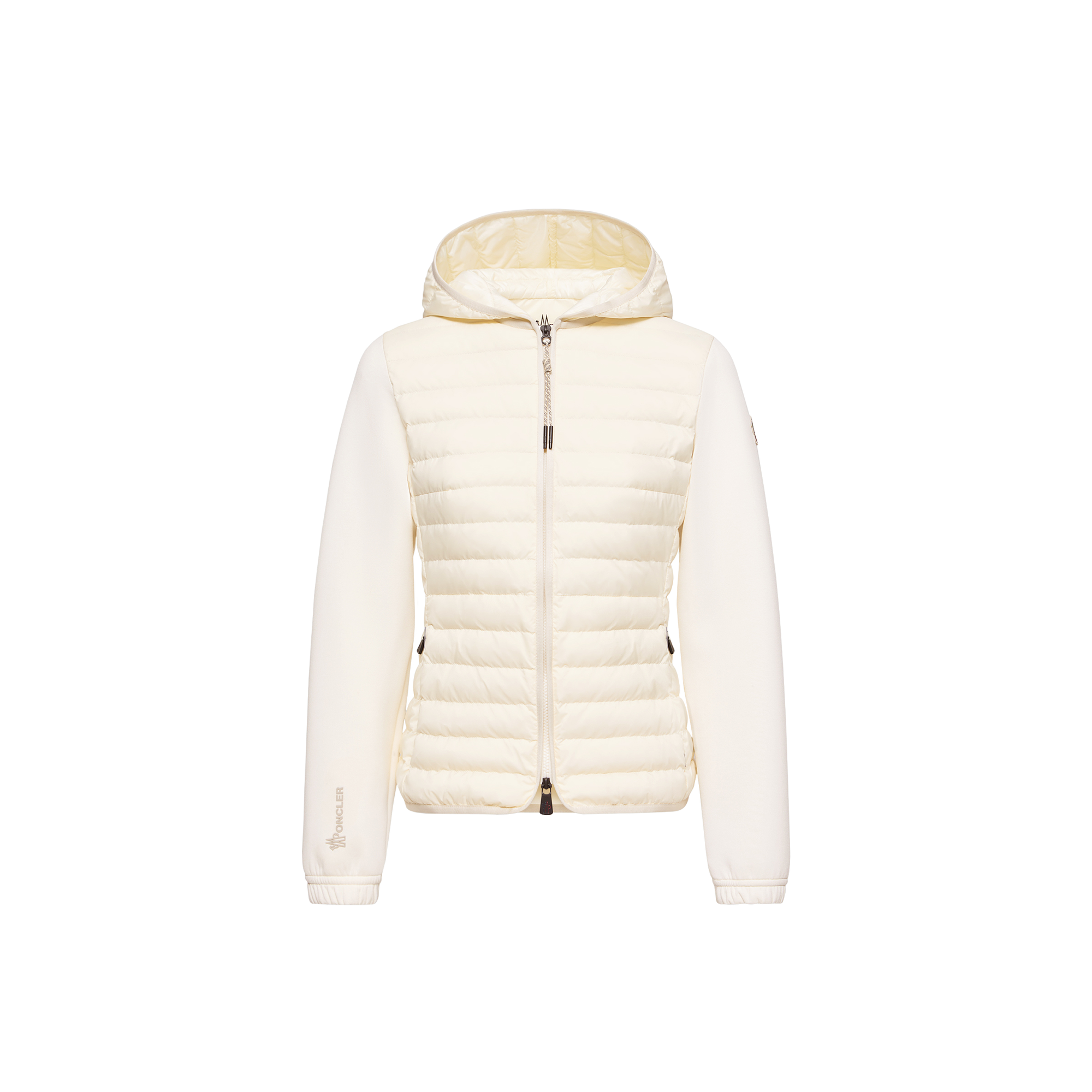 Moncler Grenoble Hooded Puffer Jacket - Woman Jackets White M - Immagine 2