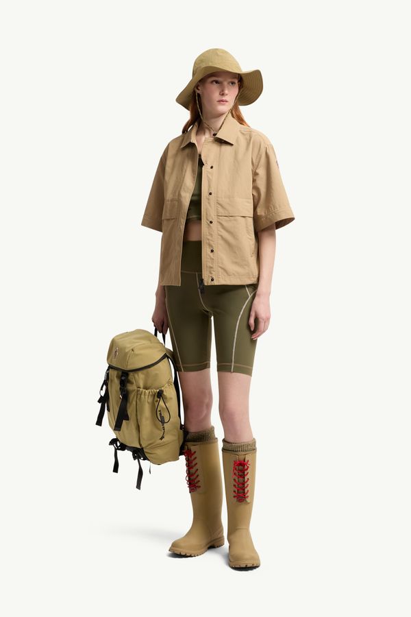 Short en Polartec® Femmes Vert Olive Moncler 0