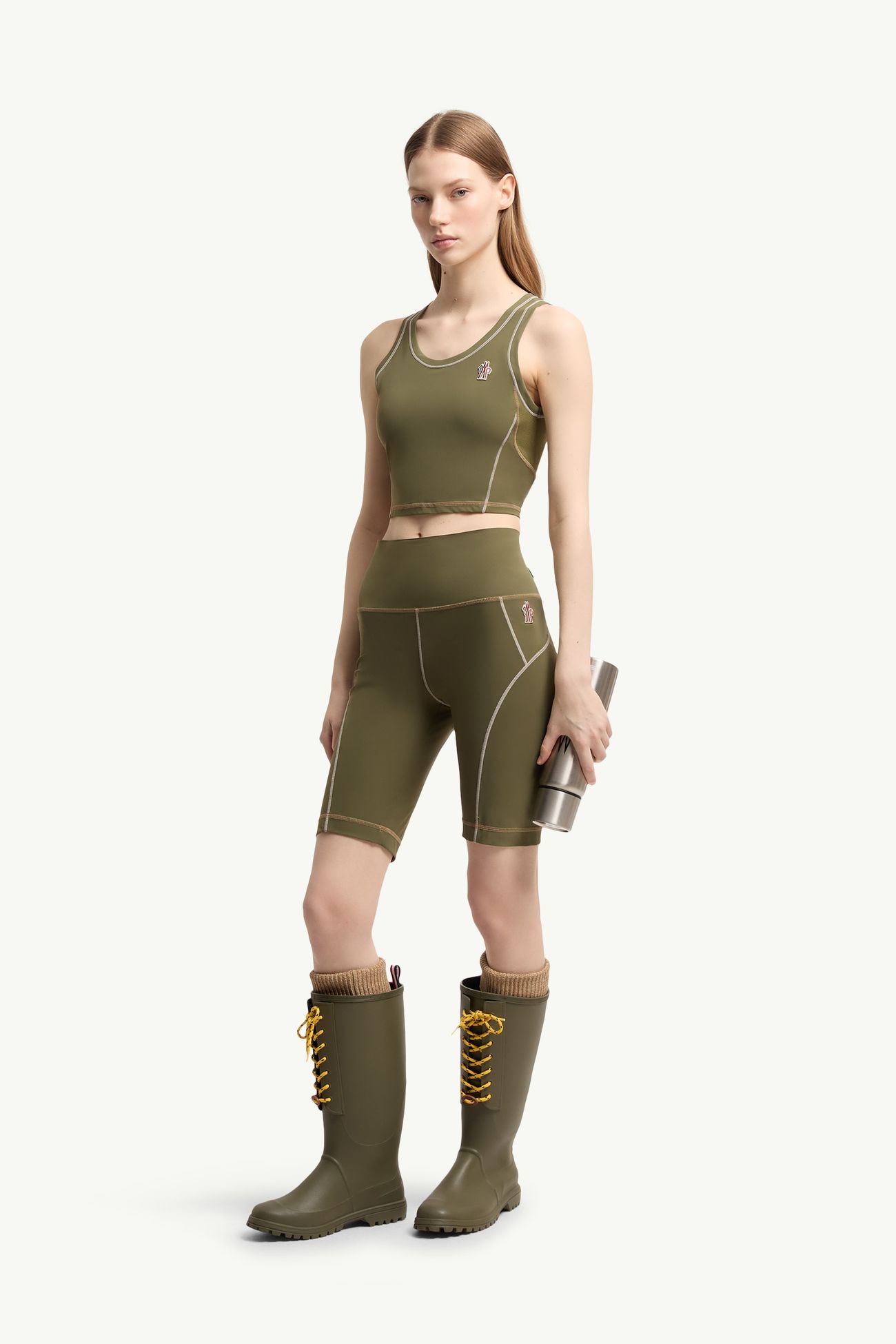 女士Polartec®背心 女士 橄榄绿 Moncler 0