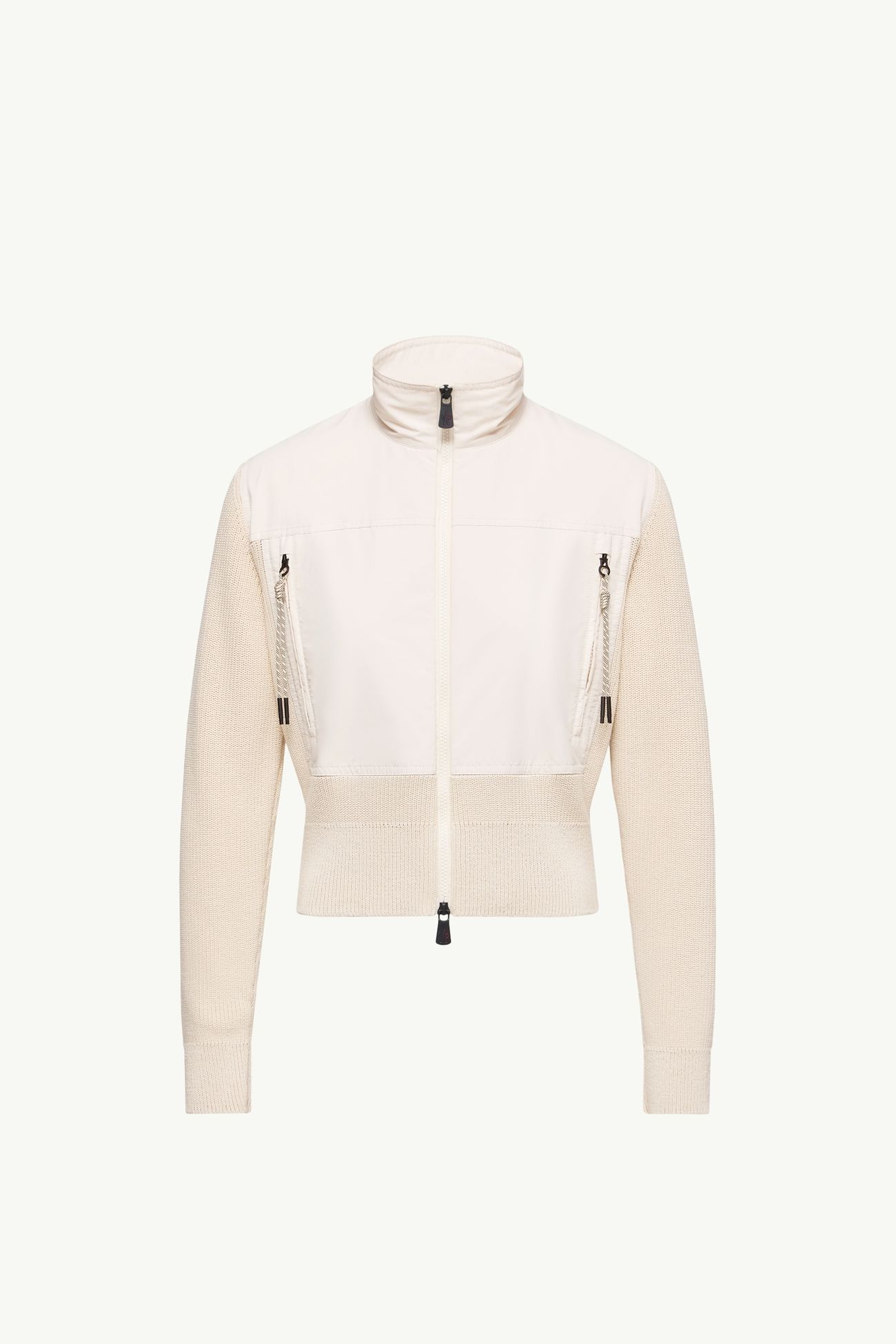 女士加衬拉链棉质开衫 女士 象牙白 Moncler 2