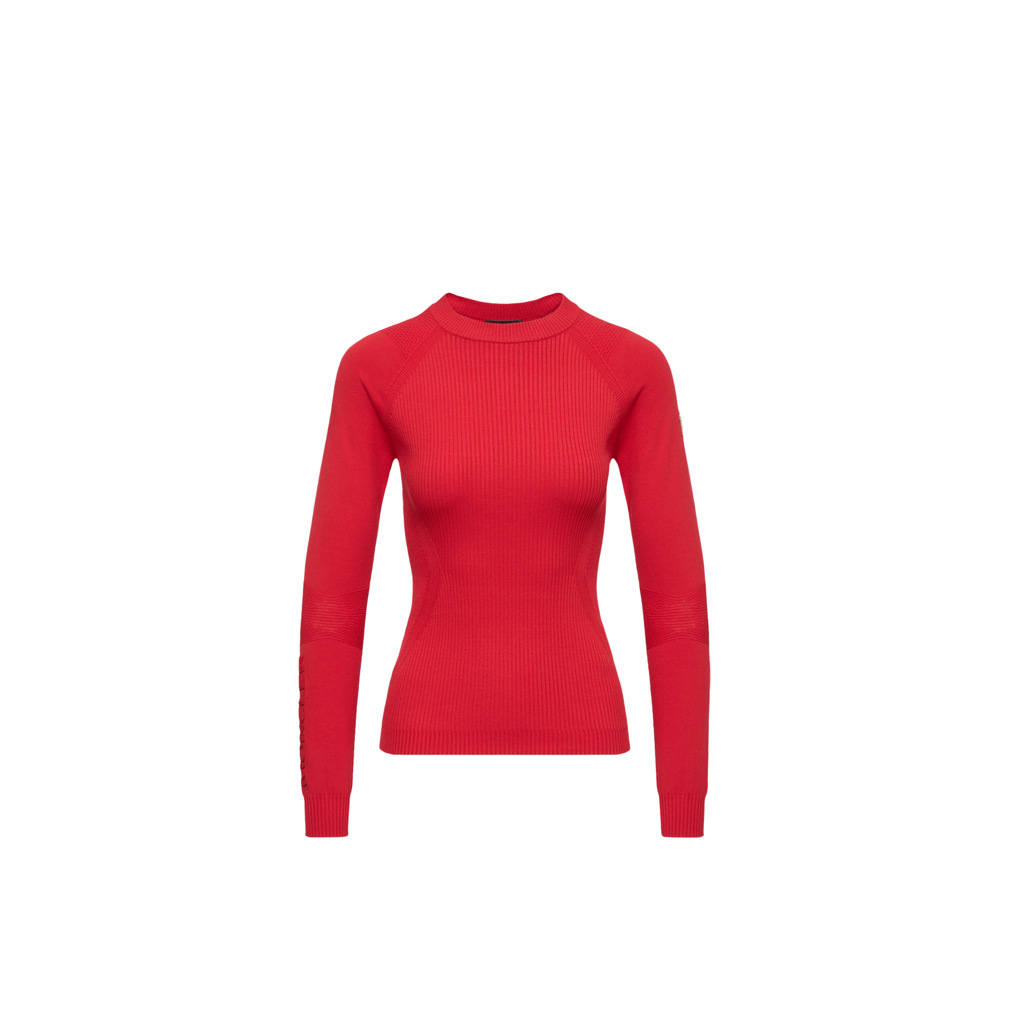 Grenoble    Crêpe Viscose Blend Jumper for Women in Red, Size: M, Moncler