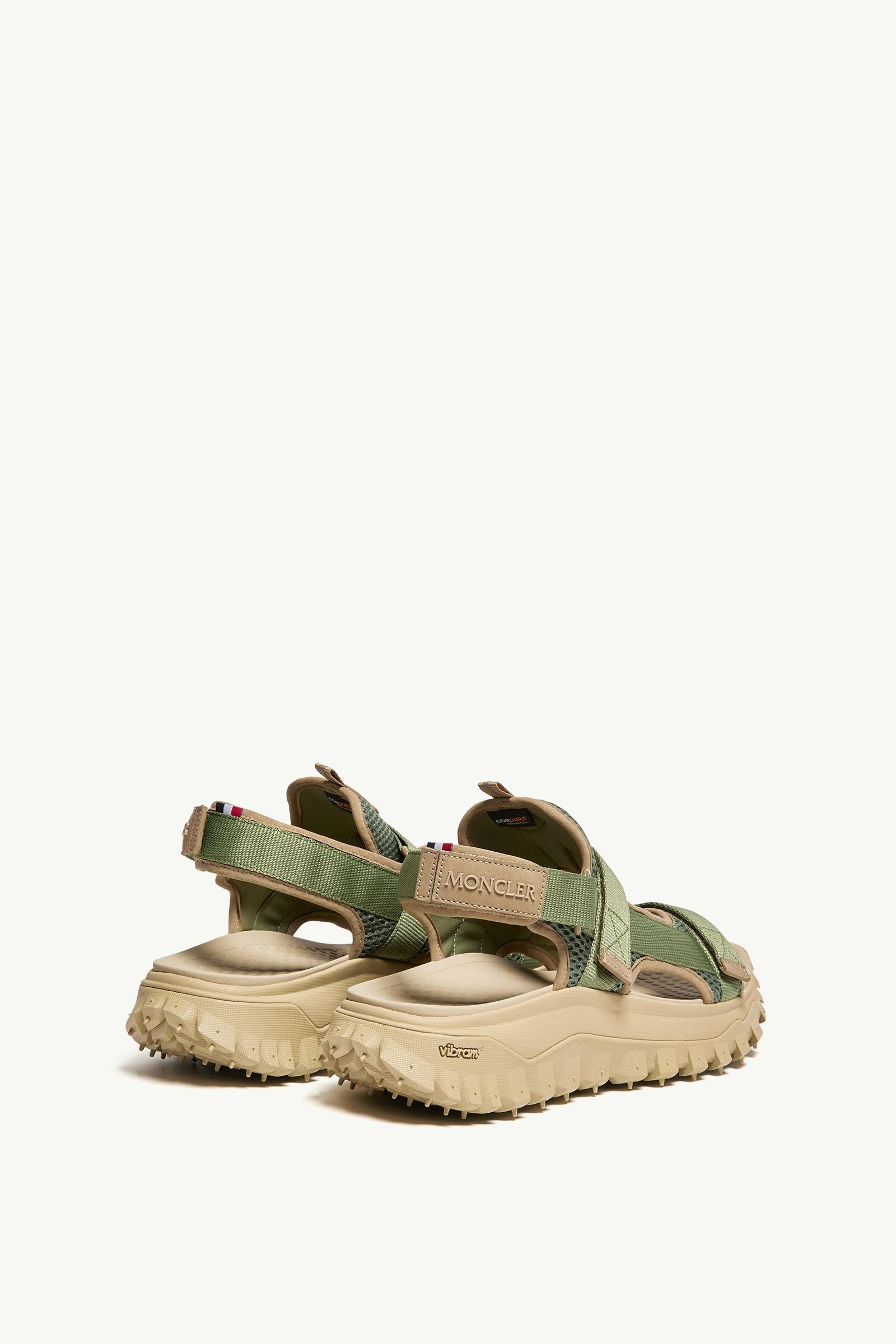 22cm MONCLER スポーツサンダル TRAILGRIP VELAサンダル Light Green Trailgrip Vela Sandals - Sandals & Sliders for Men