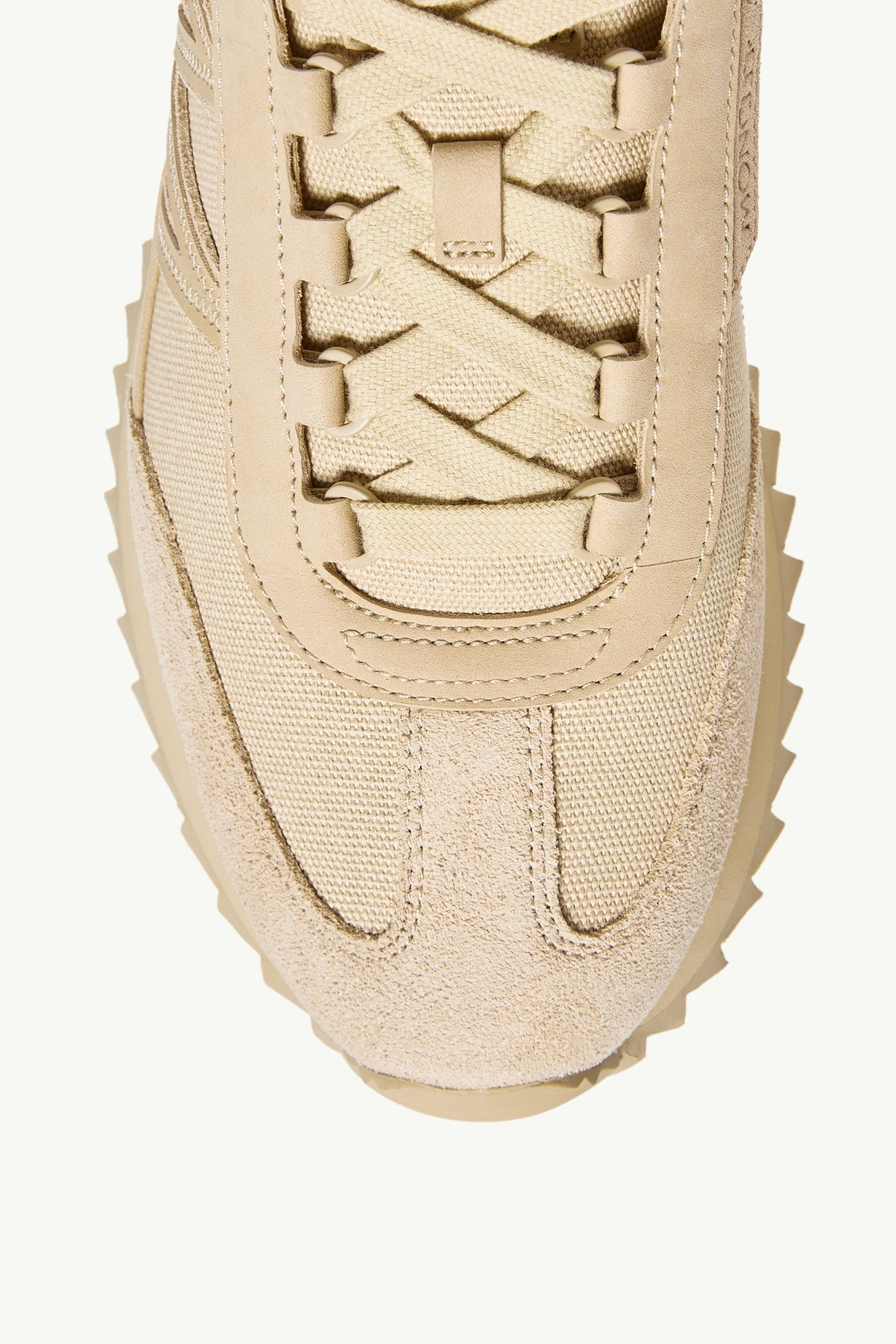 Pacey2 Sneaker aus Wild- und Nubukleder Herren Hellbeige Moncler 2