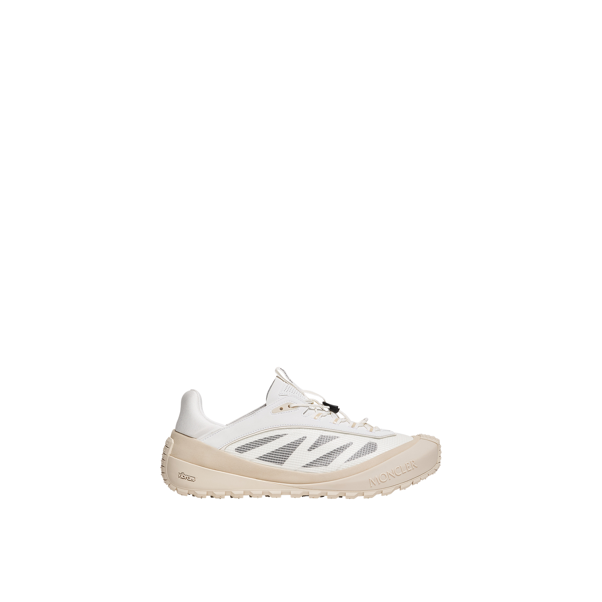 Moncler   Trailgrip Lp Suede & Nubuck Trainer for Men in White, Size: 42,5