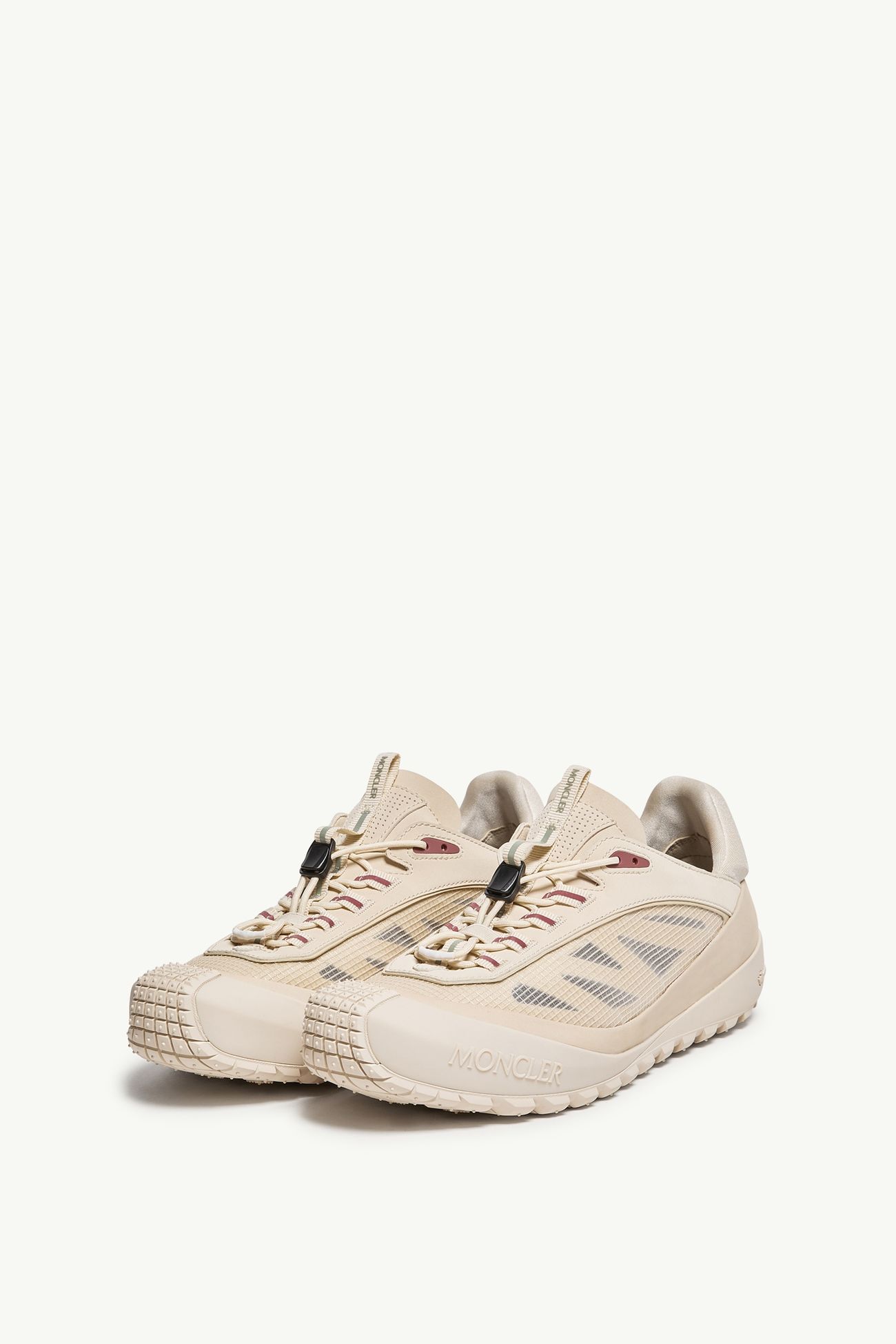 Trailgrip LP Suede & Nubuck Trainer Men Light Beige Moncler 3