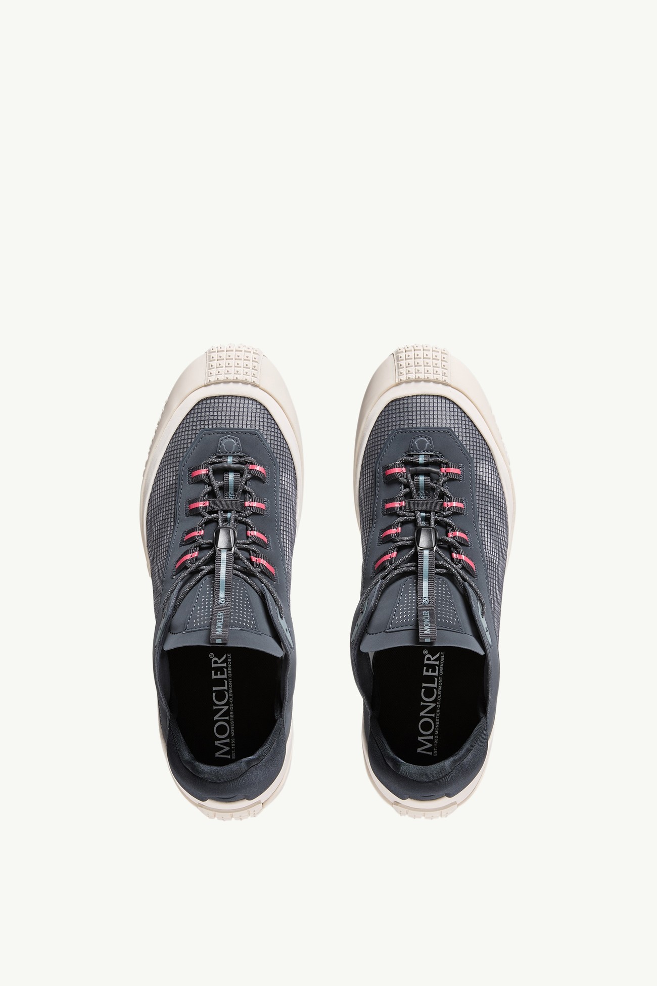 Sneaker Trailgrip LP in pelle scamosciata e nabuk Uomo Blu Navy Moncler 5
