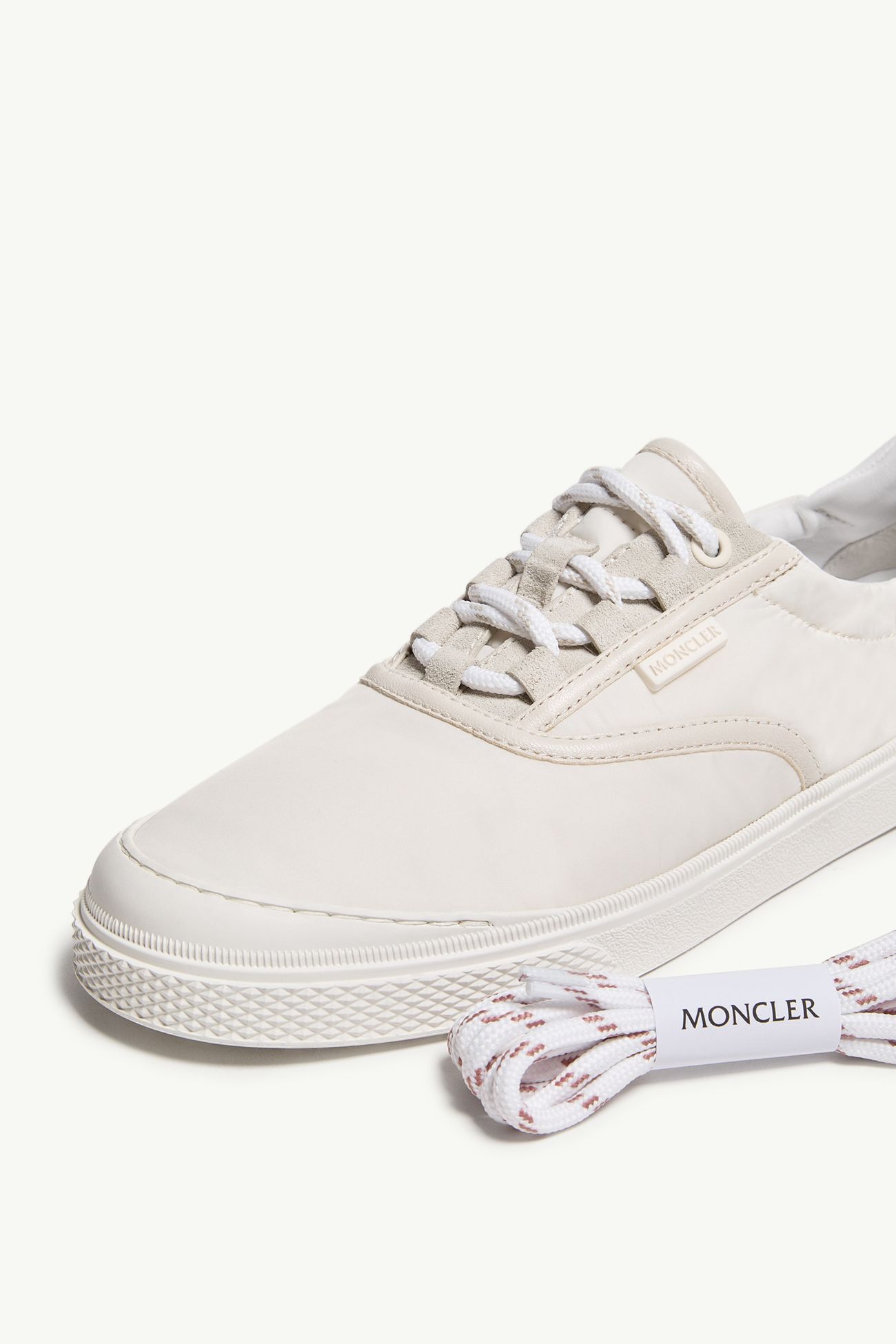 Sneakers Vera Leisure en nylon Hommes Beige Clair Moncler 9