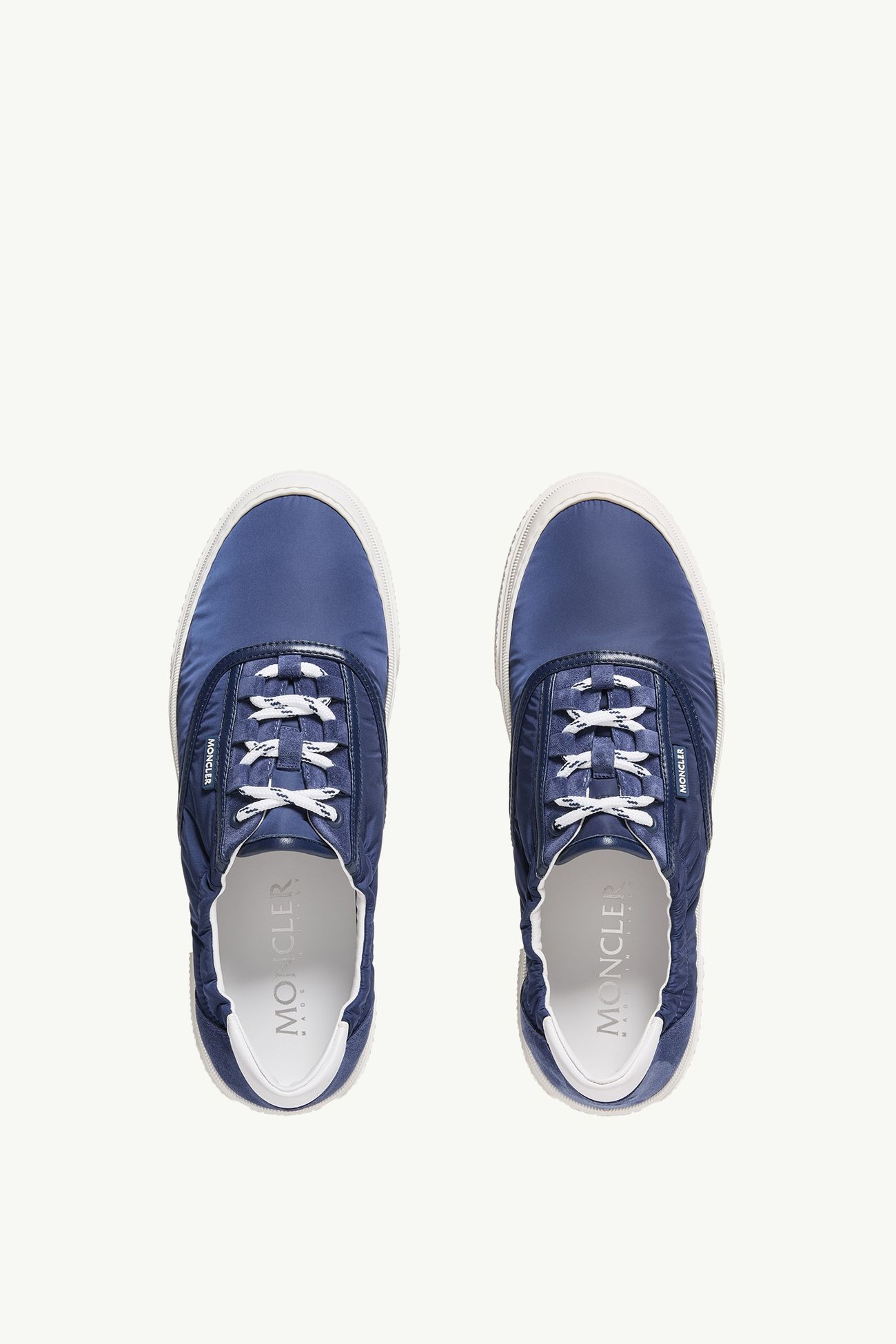 Sneaker Vera Leisure in Nylon Uomo Blu Scuro Moncler 6