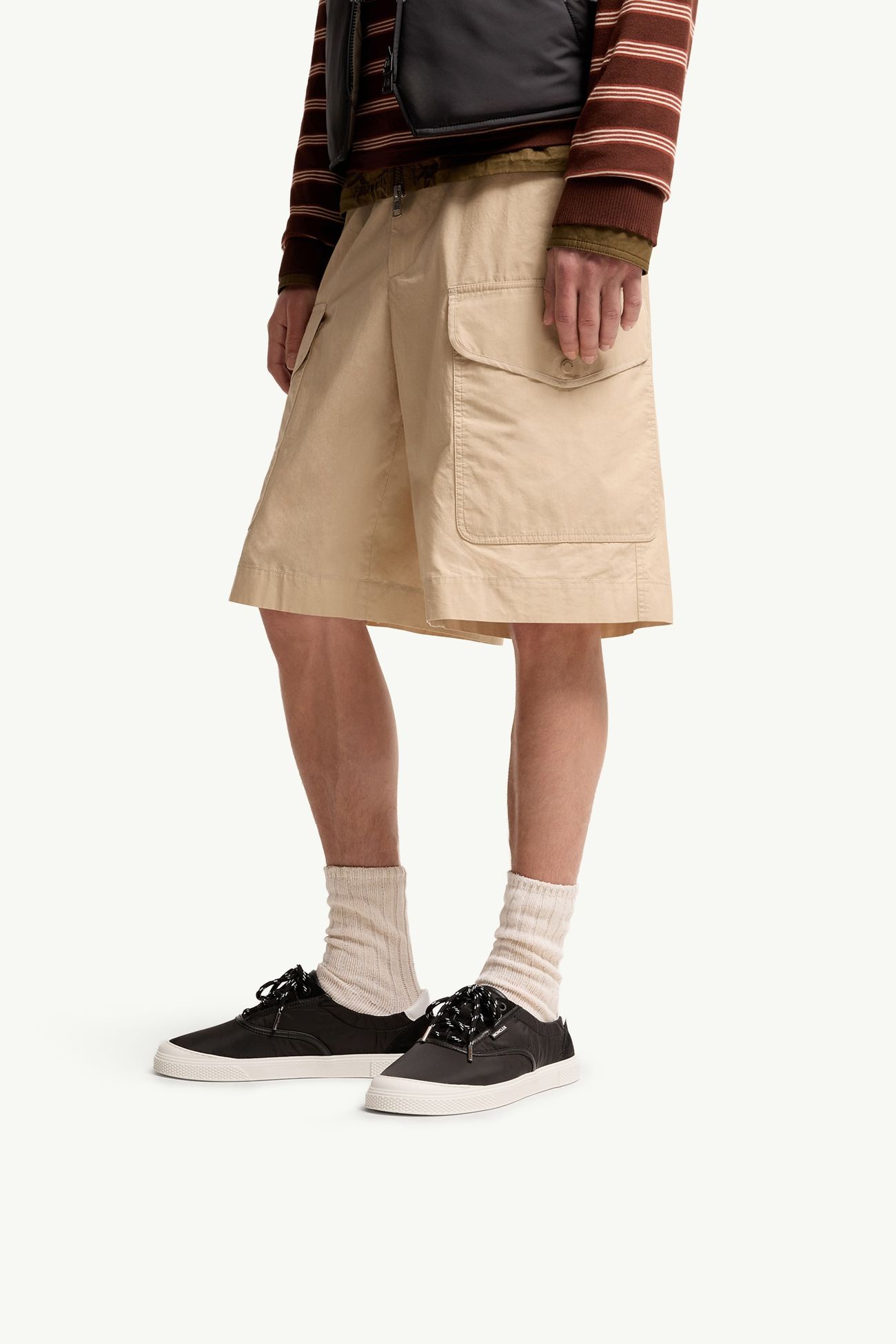 Sneakers Vera Leisure en nylon Hommes Noir Moncler 1