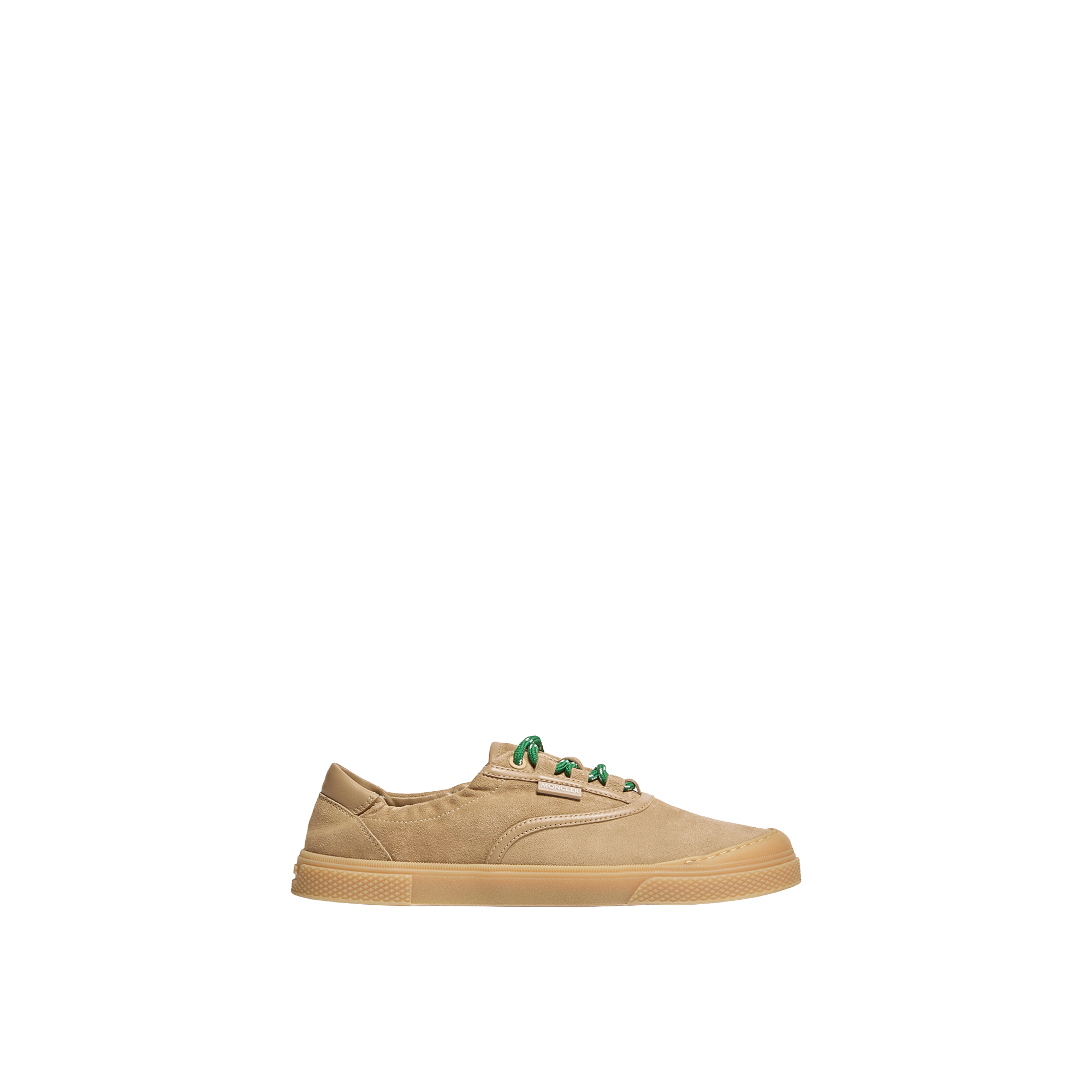 Moncler   Vera Leisure Suede Trainers for Men in Beige, Size: 40