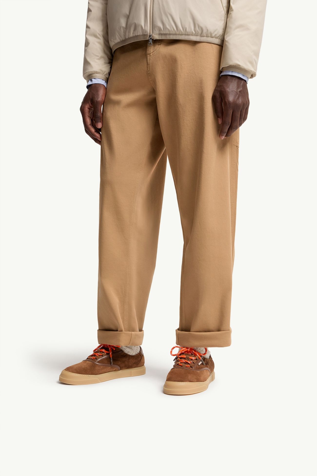 Zapatillas de ante Vera Leisure Hombre Marrón Moncler 1