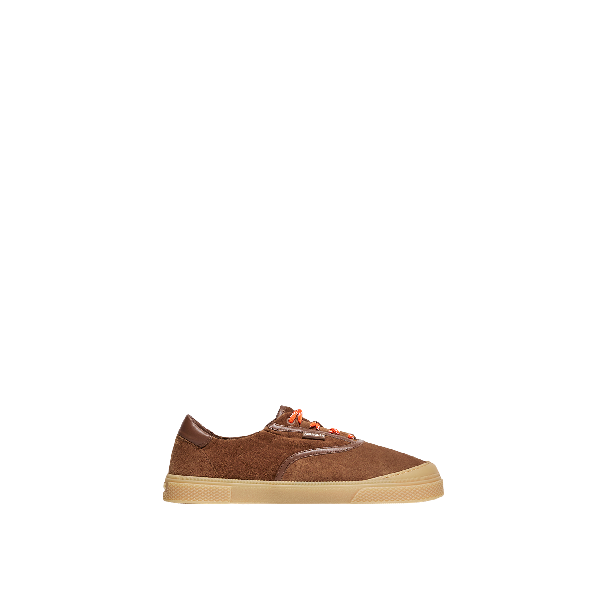 Moncler   Vera Leisure Suede Trainers for Men in Brown, Size: 43