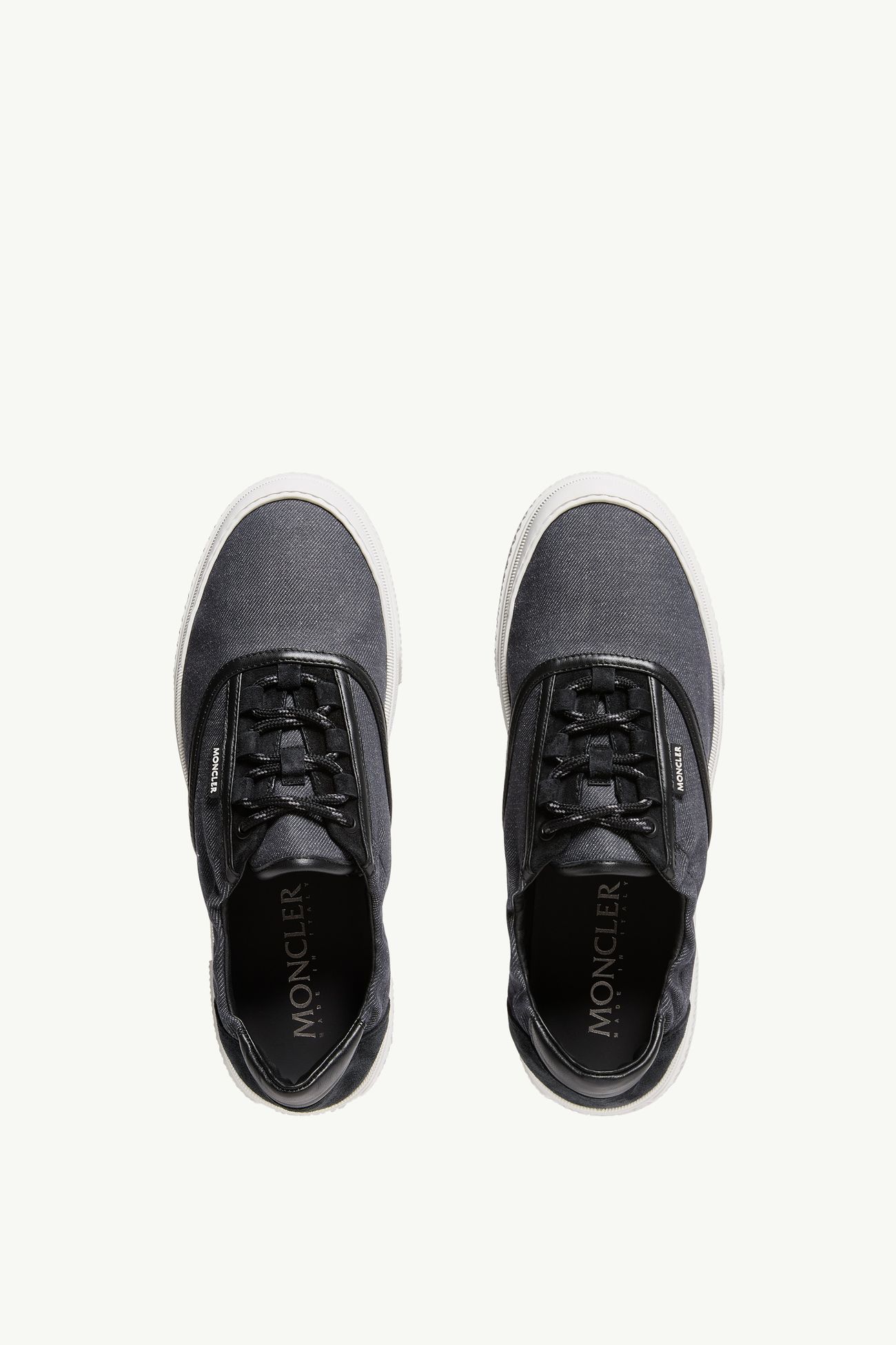 Vera Leisure Sneakers aus Denim Herren Dunkelblau Moncler 5