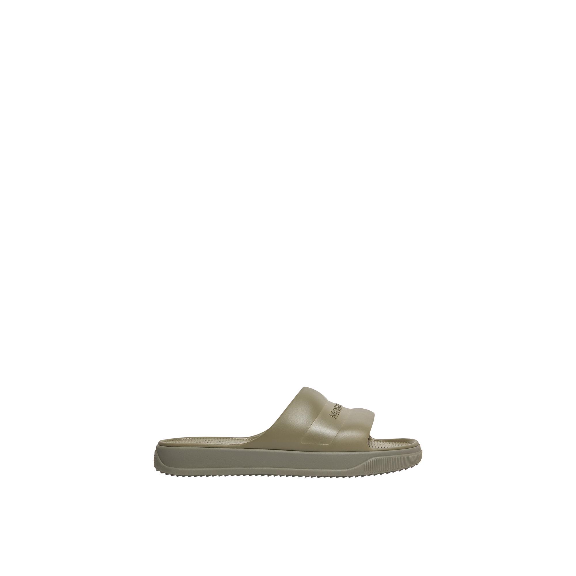 Moncler   Altive Slides for Men in Green, Size: 43