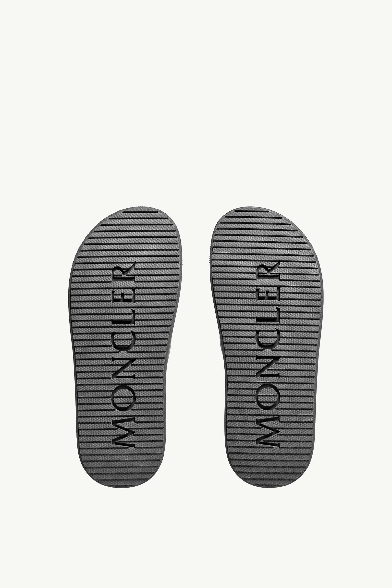Black Moncler Altive Slides - Sandals & Sliders for Men | Moncler US