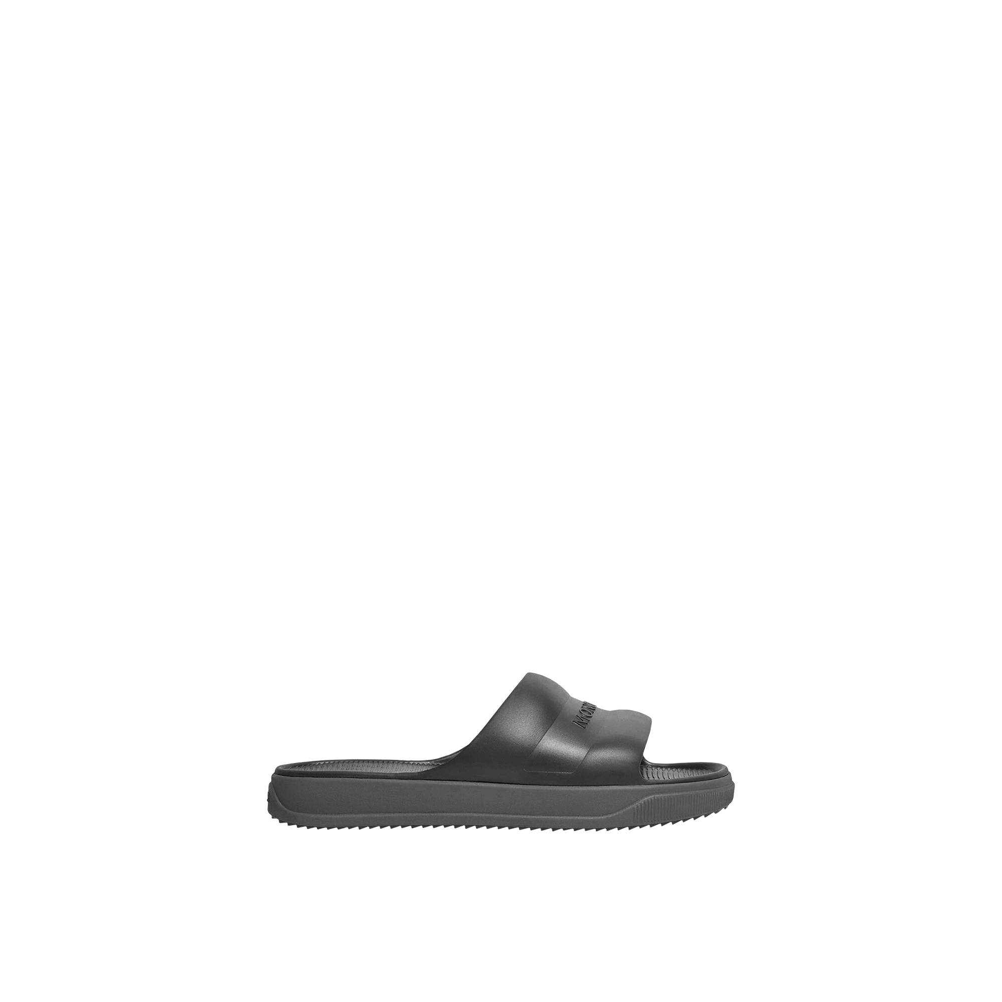 Moncler   Altive Slides for Men in Black, Size: 43