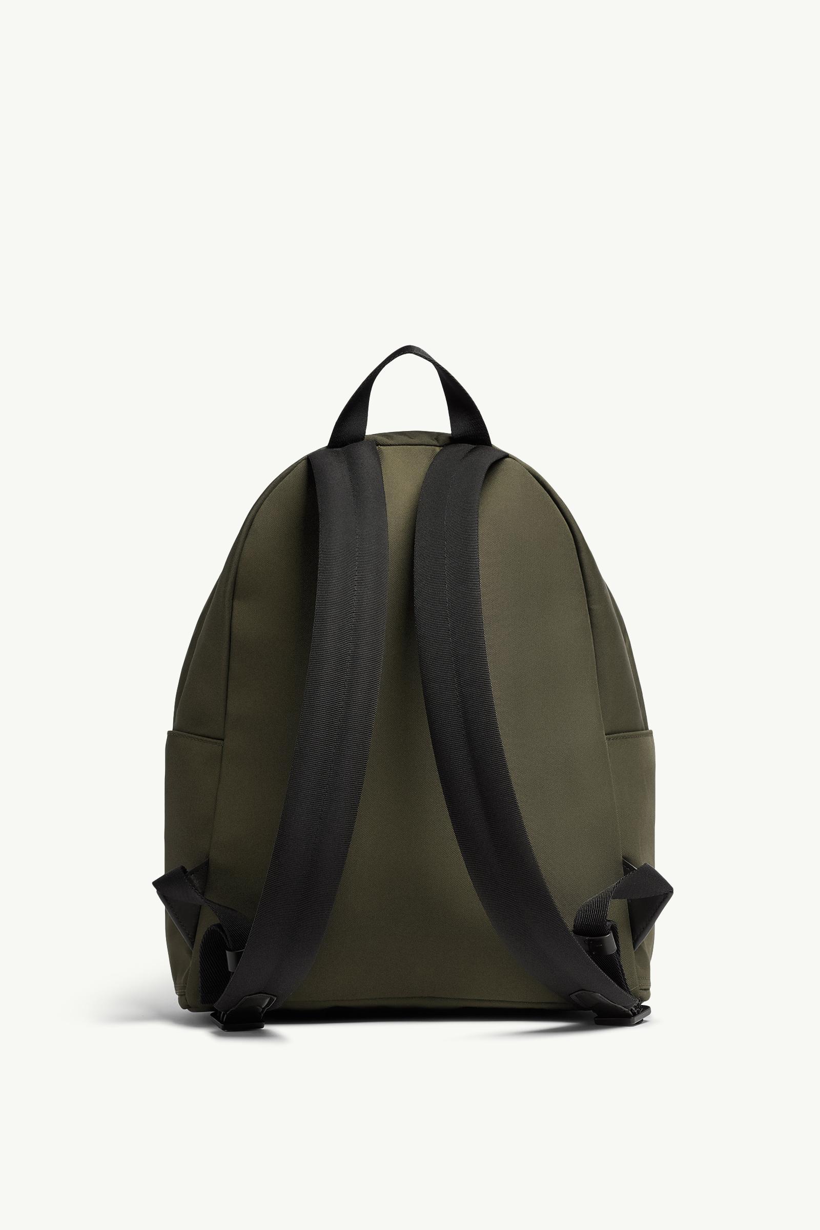 Olive Green New Pierrick Metal Logo Backpack - Bags & Small