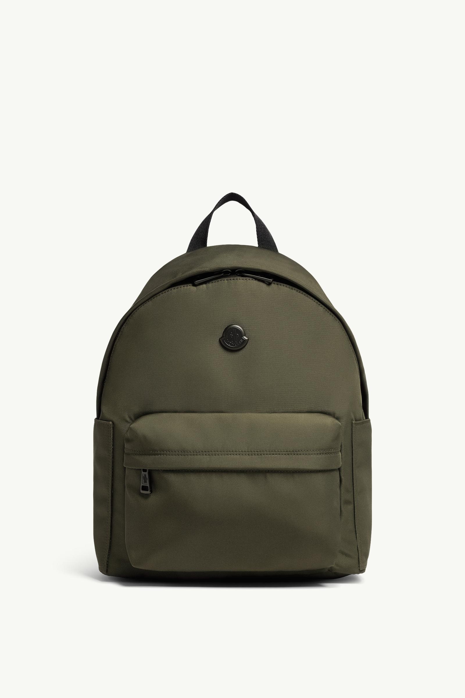Olive Green New Pierrick Metal Logo Backpack - Bags & Small