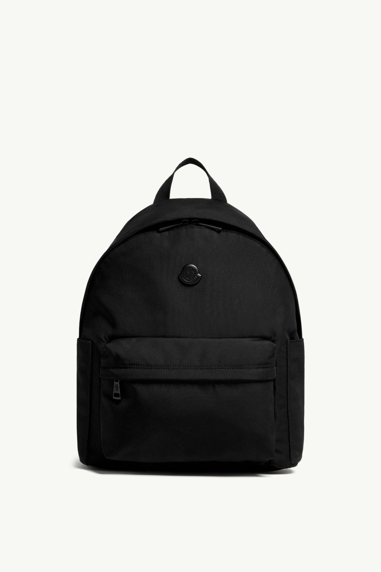 Mochila New Pierrick con logotipo de metal Hombre Negro Moncler 0