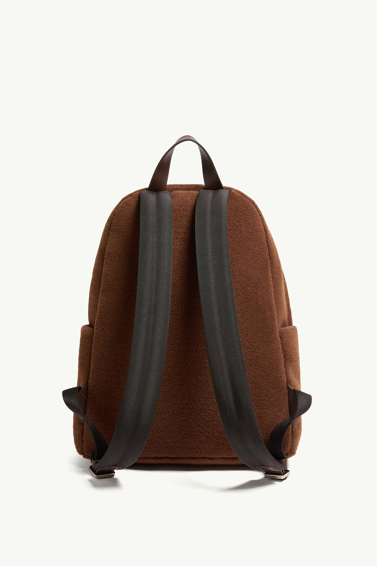 Mochila efecto peluche New Pierrick Hombre Marrón Moncler 3