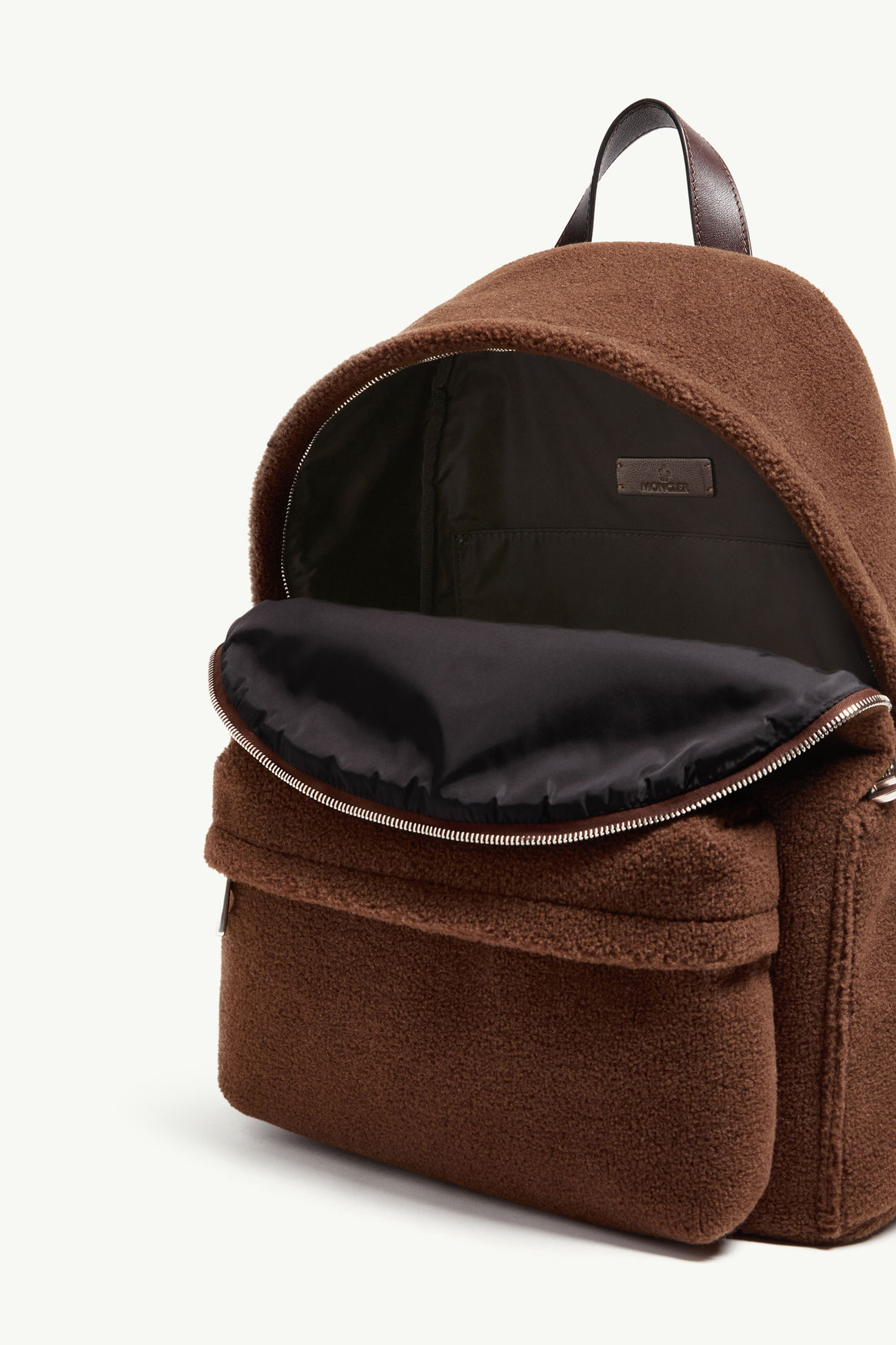 Sac à dos en teddy New Pierrick Hommes Marron Moncler 4