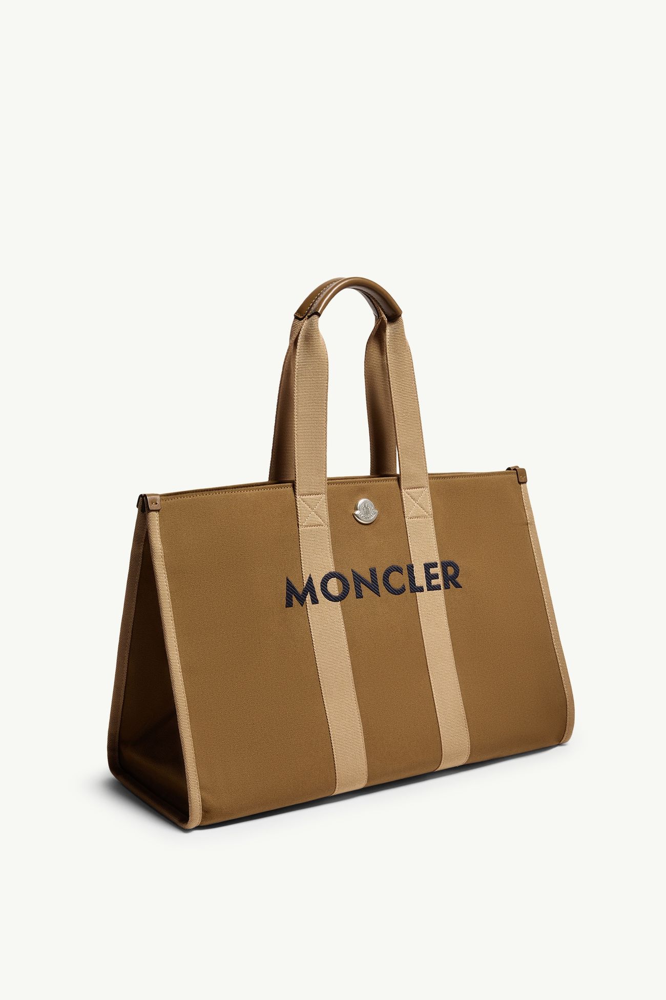 標誌帆布手提袋 男士 橄欖綠色 Moncler 2