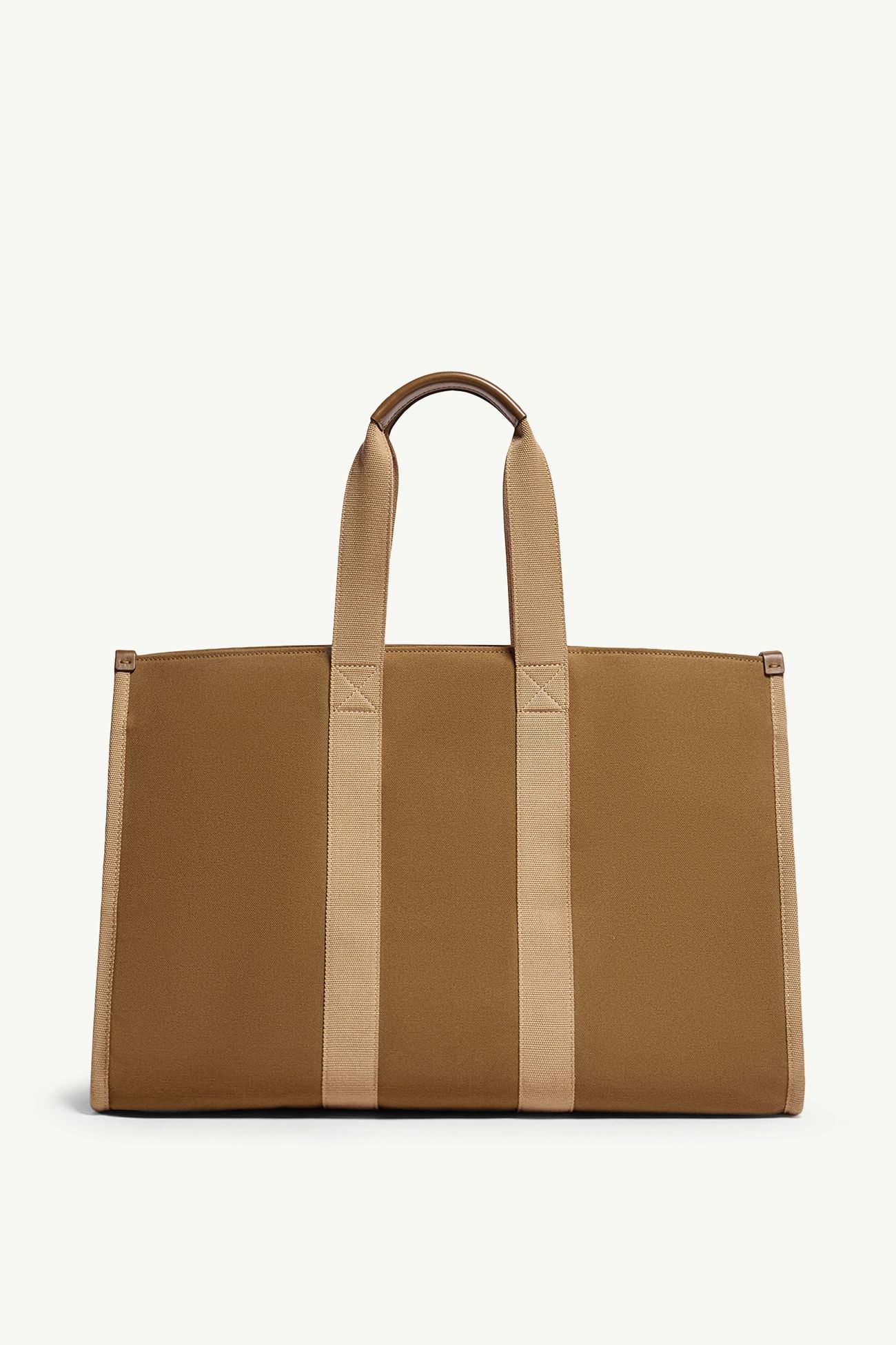 Tote Bag aus Logo-Canvas Herren Olivgrün Moncler 3