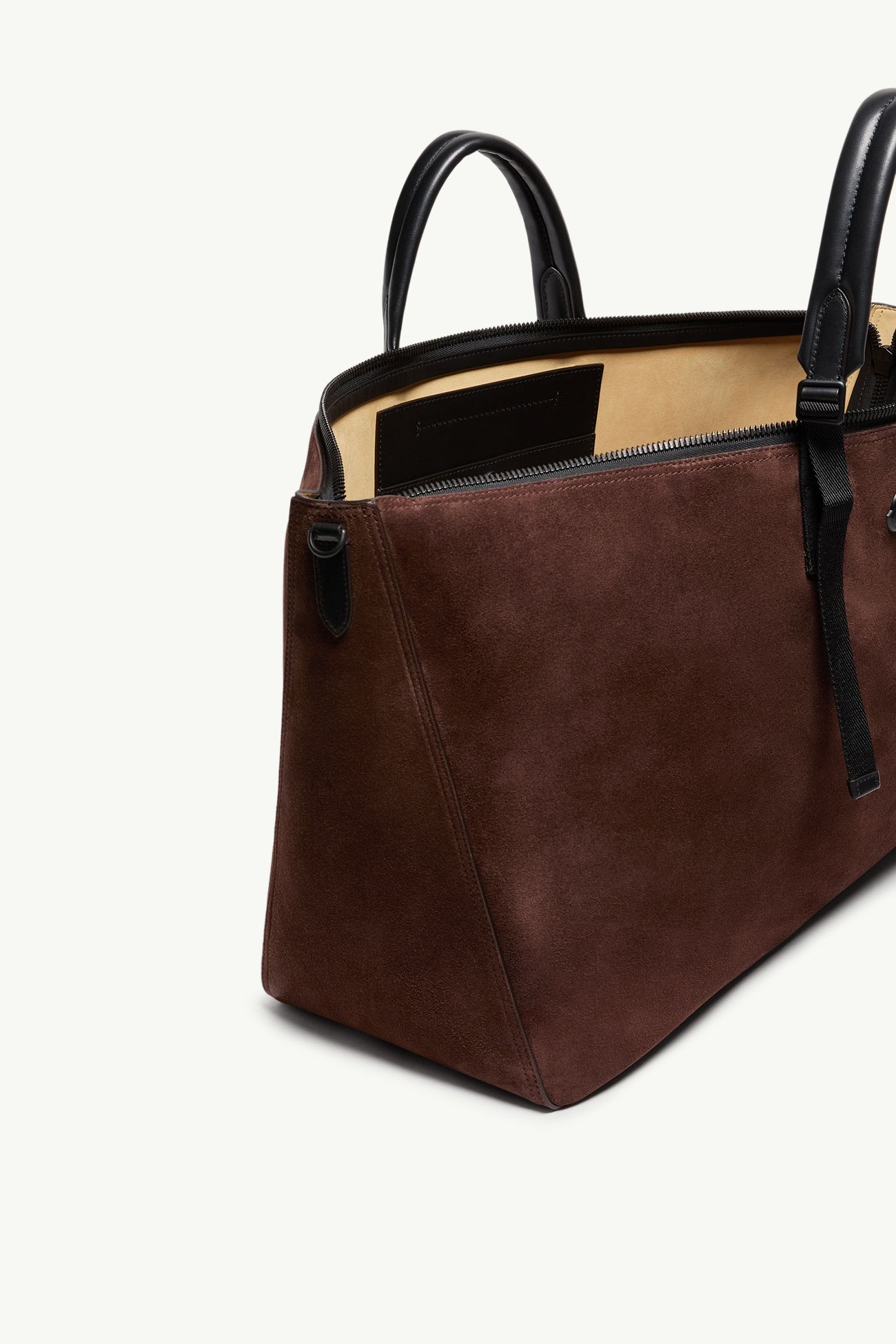 Carlo Duffle Bag aus Wildleder Herren Braun Moncler 4