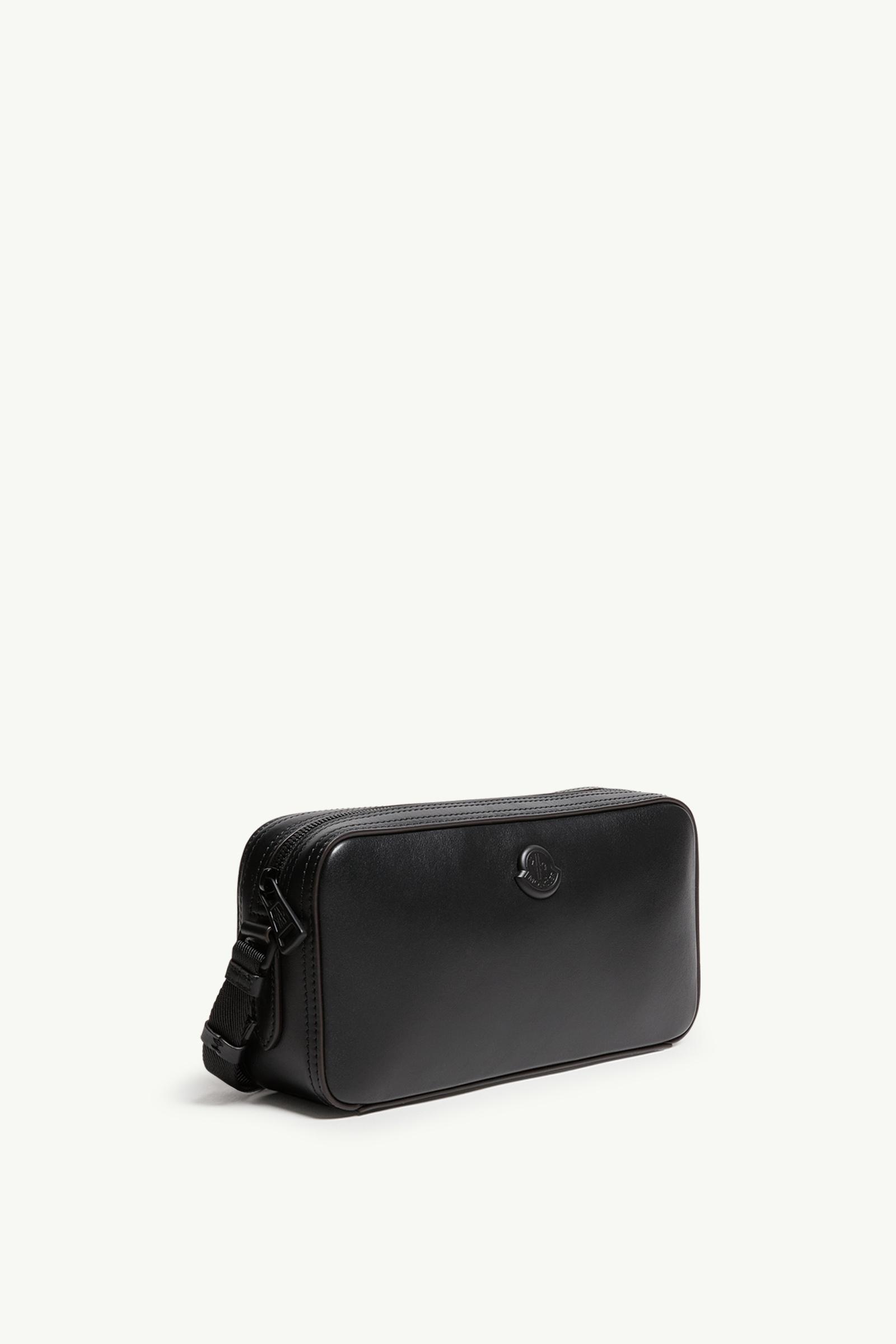 Black Carlo Leather Crossbody Bag - Bags & Small Accessories for