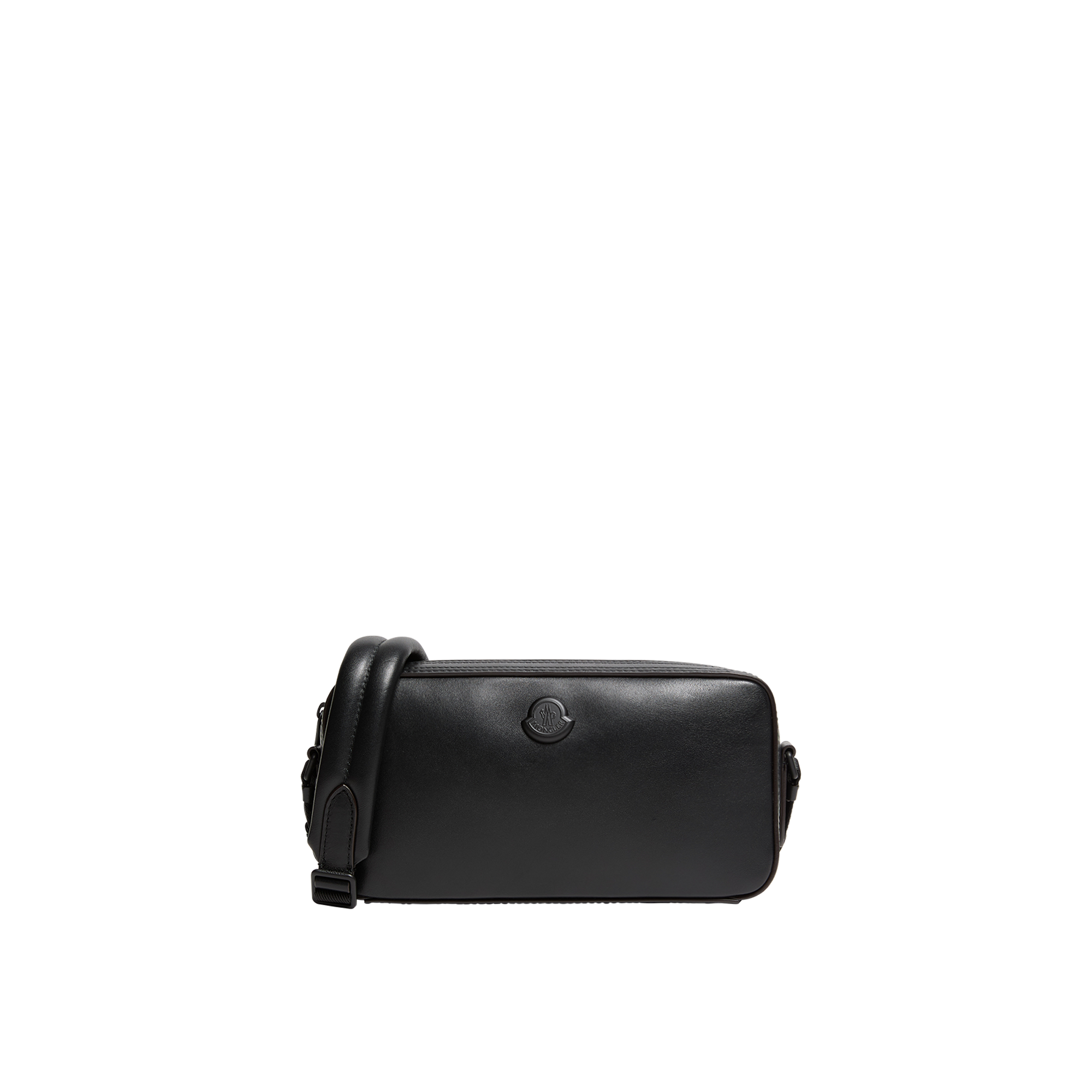 Moncler Borsa Crossbody Carlo In Pelle Uomo da Nero