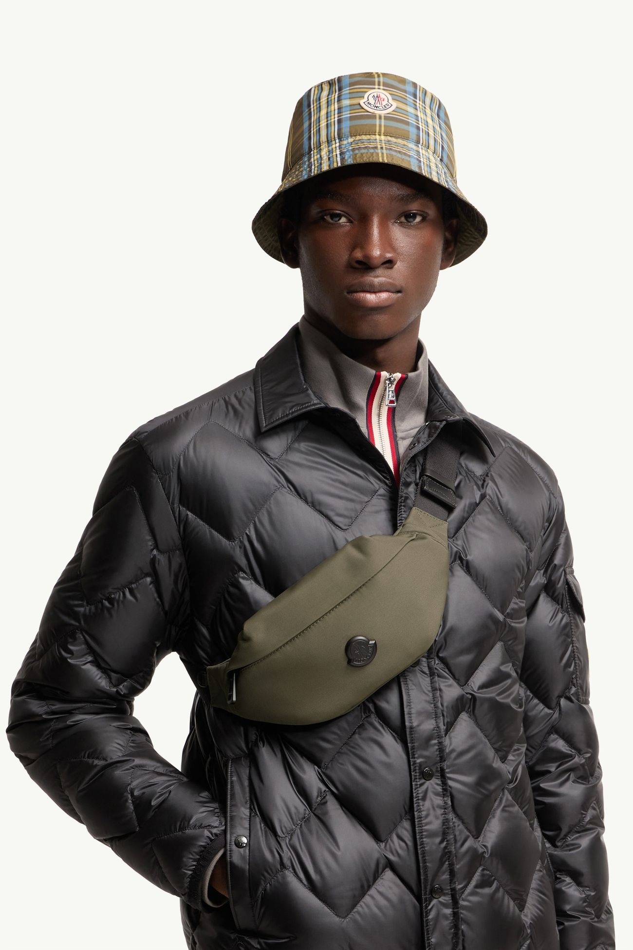 Durance Gürteltasche Herren Olivgrün Moncler 1