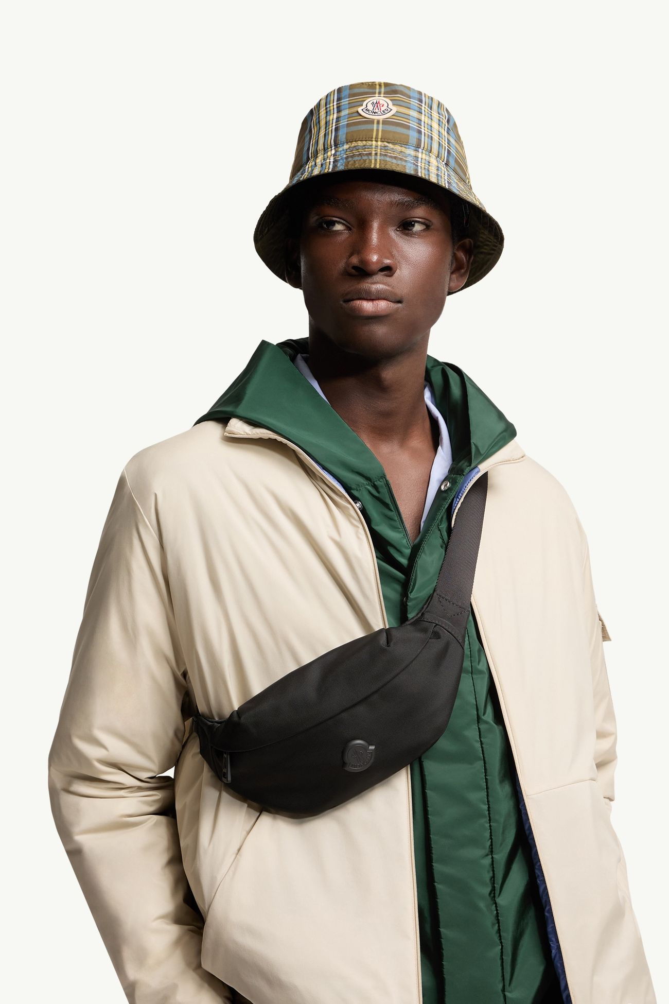 Sac ceinture Durance Hommes Noir Moncler 1