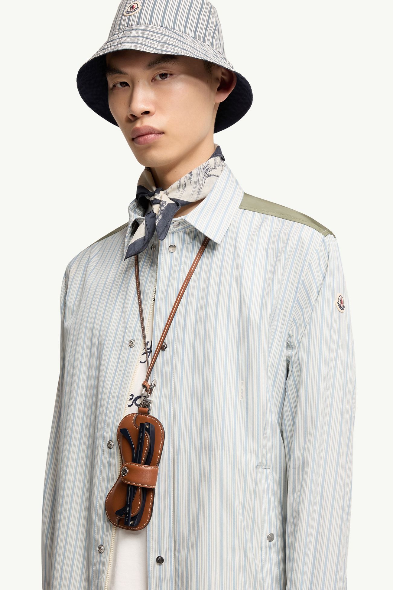 Giacca impermeabile con cappuccio Liriope Uomo Arancione Moncler 1