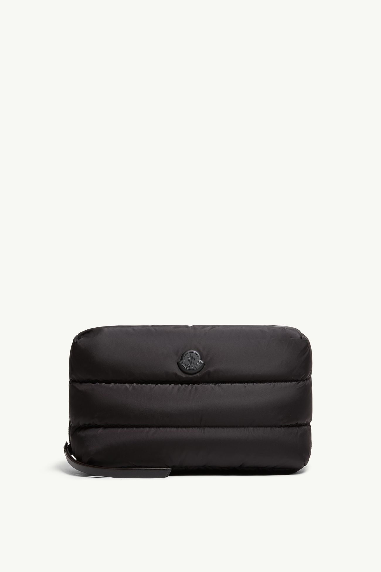 Beauty case trapuntato Caradoc Uomo Nero Moncler 0