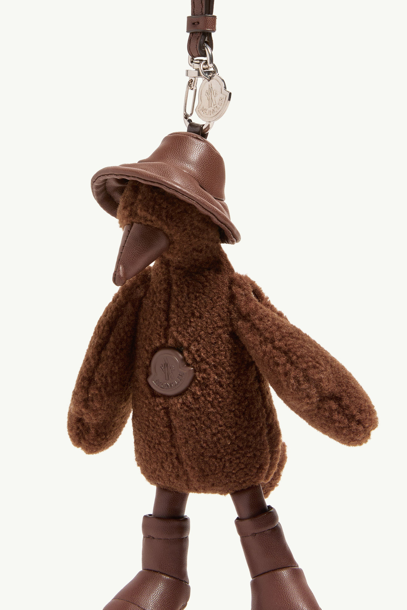 MonDuck Teddy Key Holder Men Brown Moncler 1