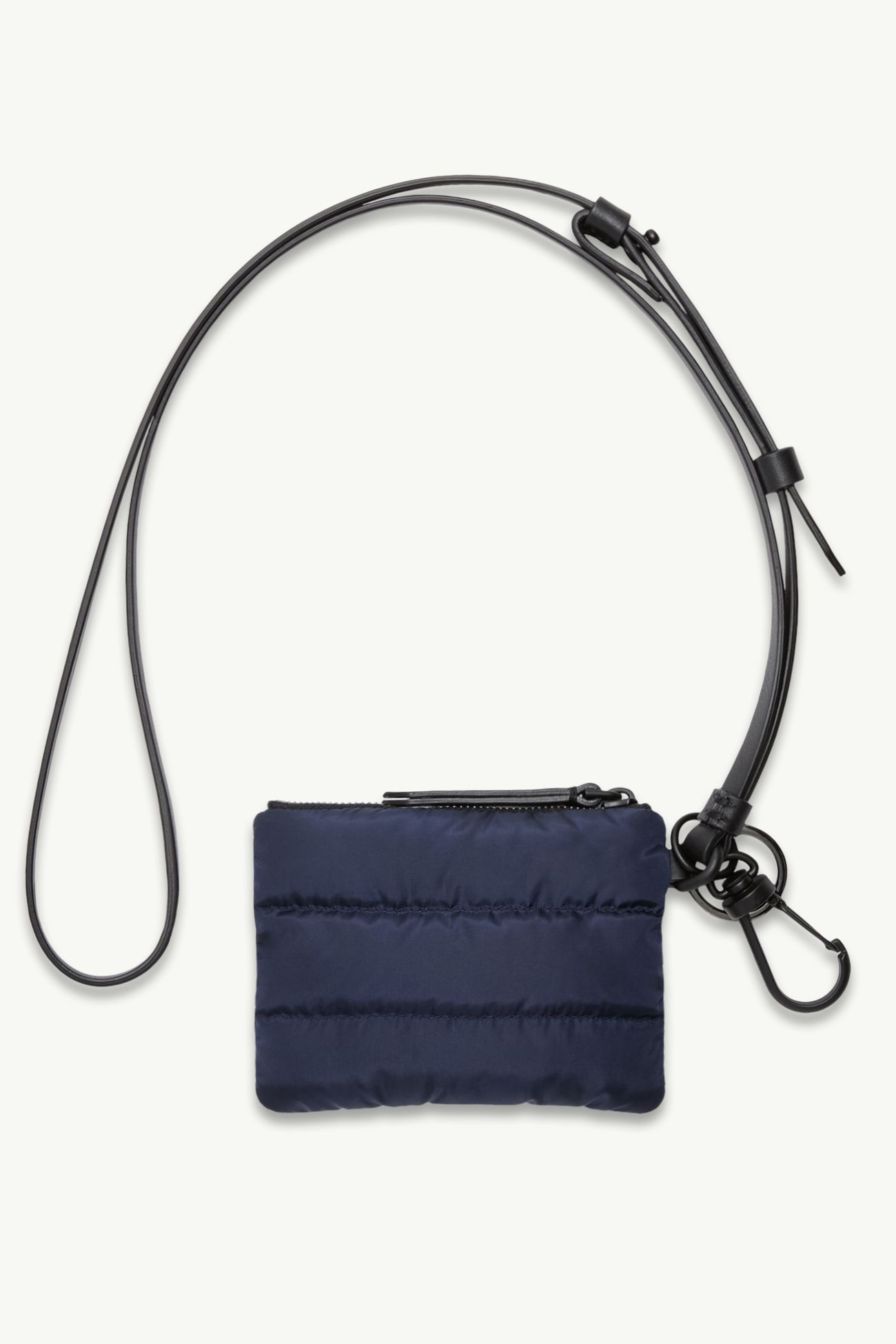 Caradoc Card Metal Logo Holder Men Navy Blue Moncler 2