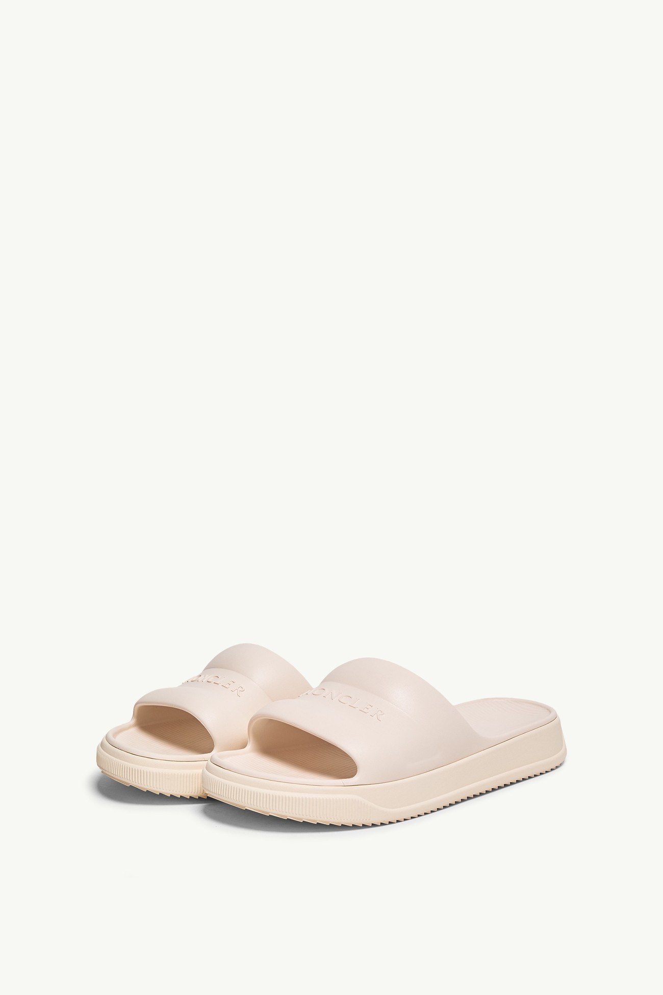Moncler Altive Slides Women White Ivory Moncler 2